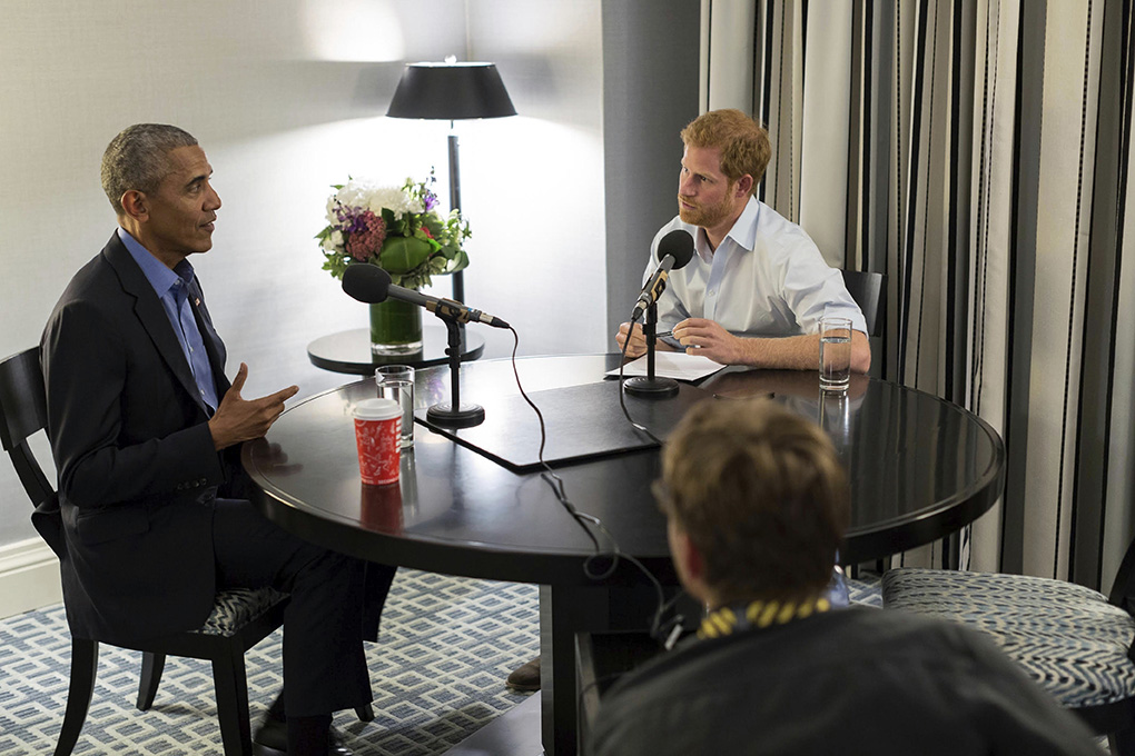 Prins Harry intervjuet Obama