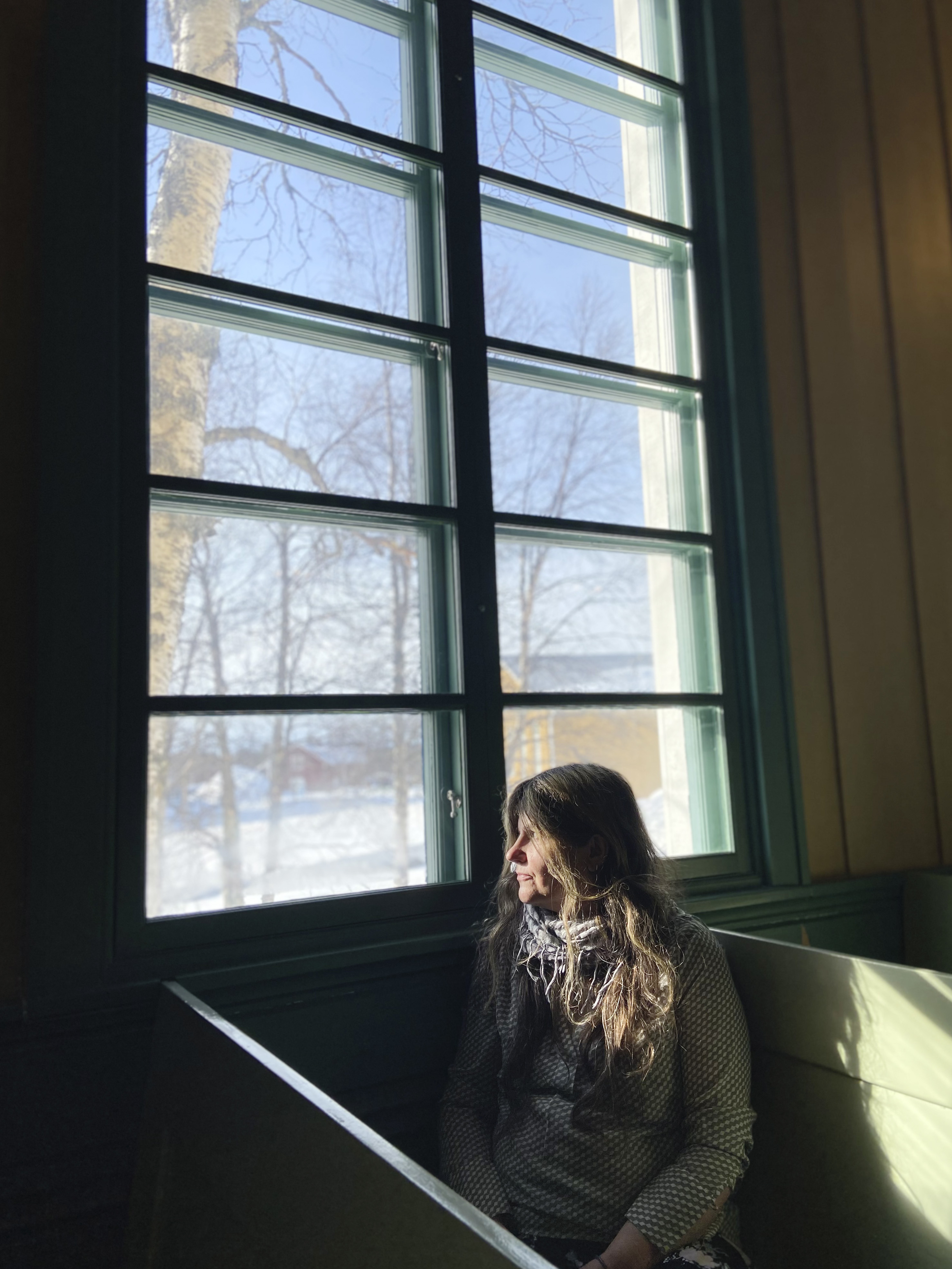 Annika Coen i lannavaara kyrka.