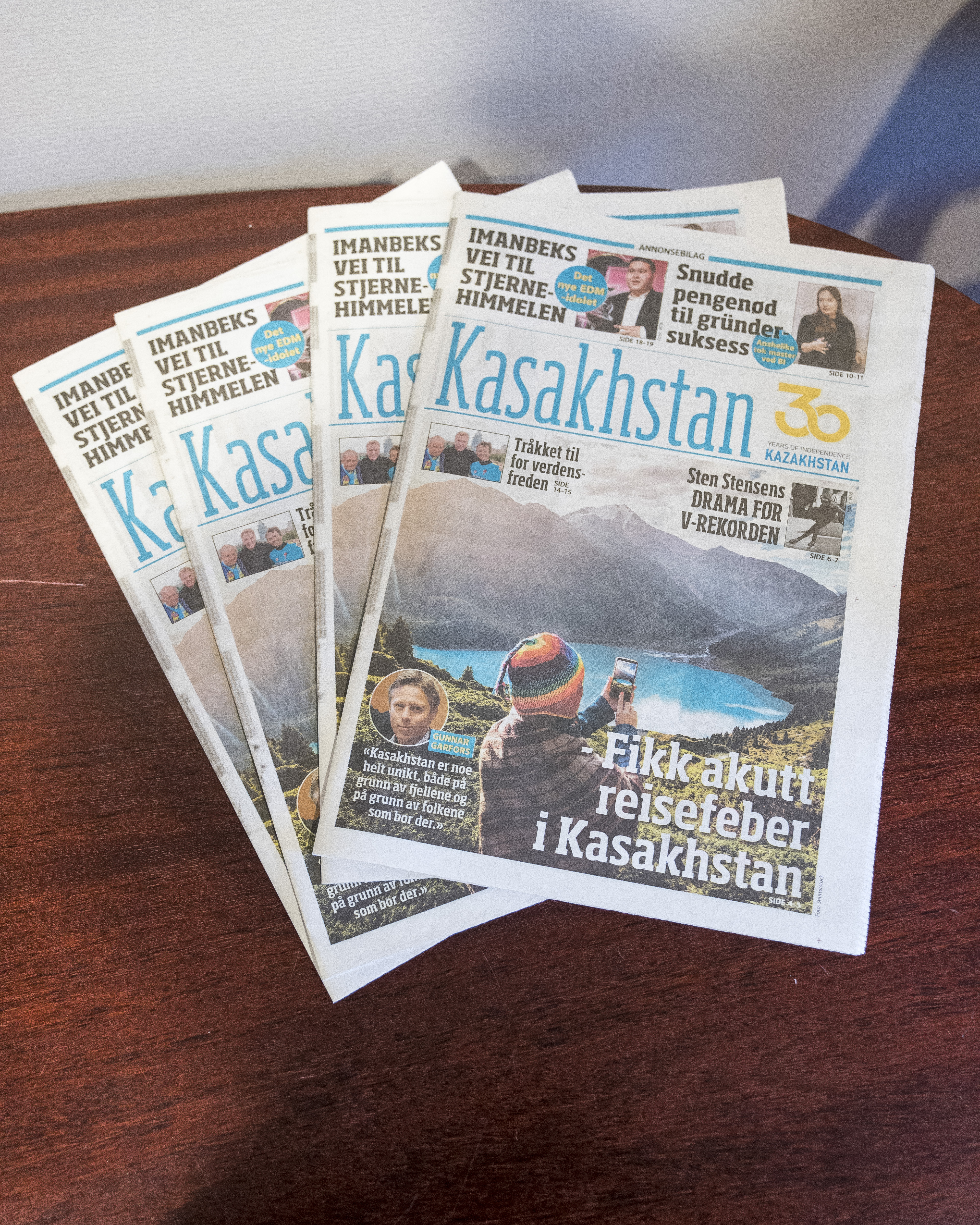 Yerkin Akhinzhanov. Kazakhstans ambassadør til Norge.