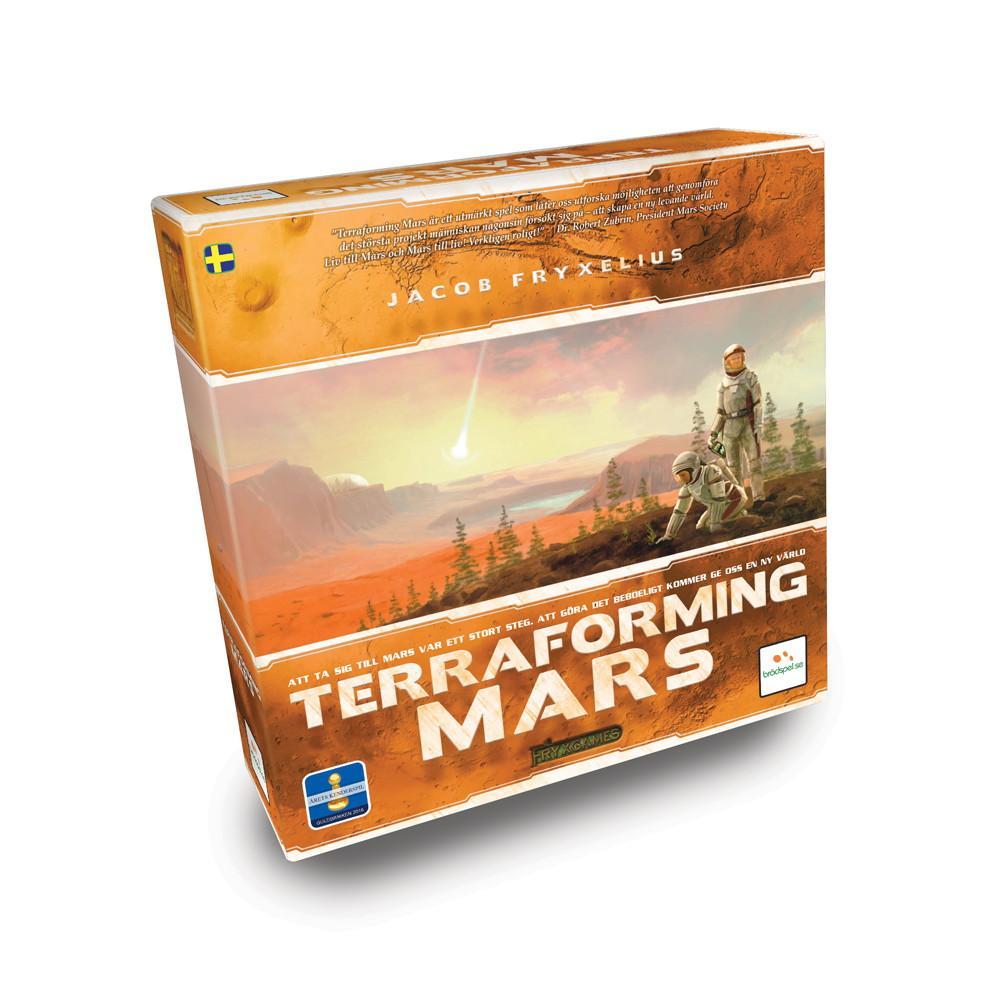 Full pott för spel om mänskligt liv på Mars i ”Terraforming Mars”