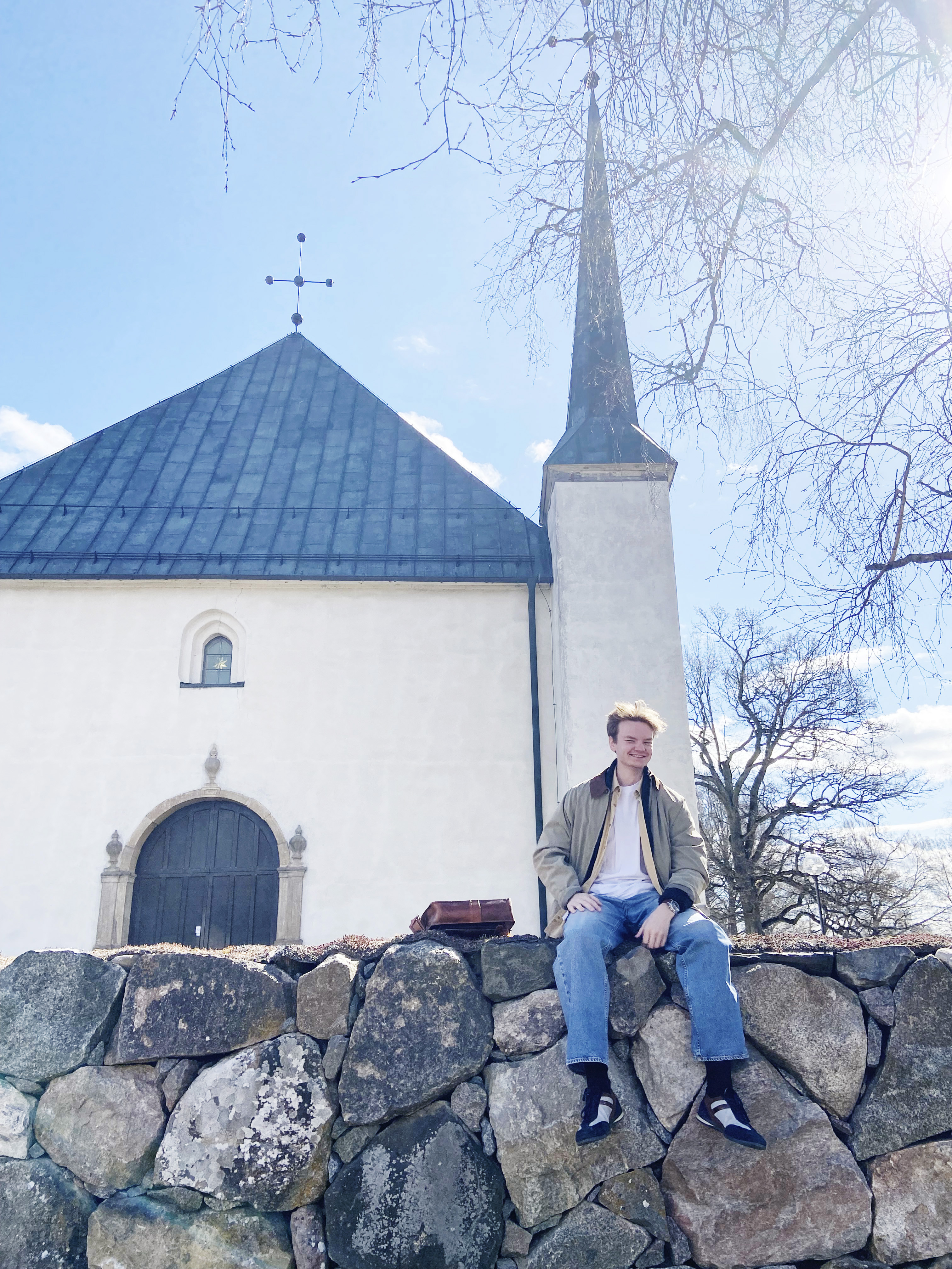 Martin Hilding, blivande präst.