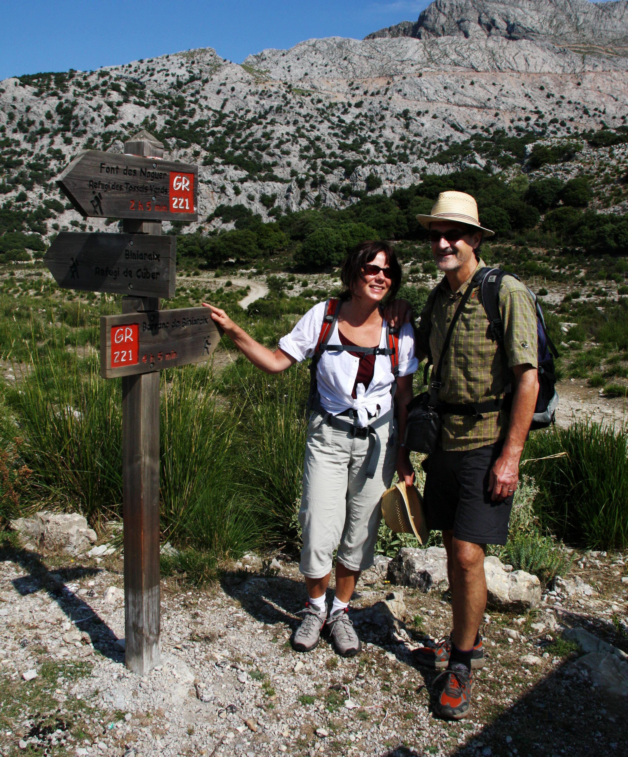 Mallorca er mye mer enn sol og bad. I Tramuntanafjellene finnes det ­hundrevis av kilometer med merkede vandrestier. FOTO: CHRISTINE BAGLO