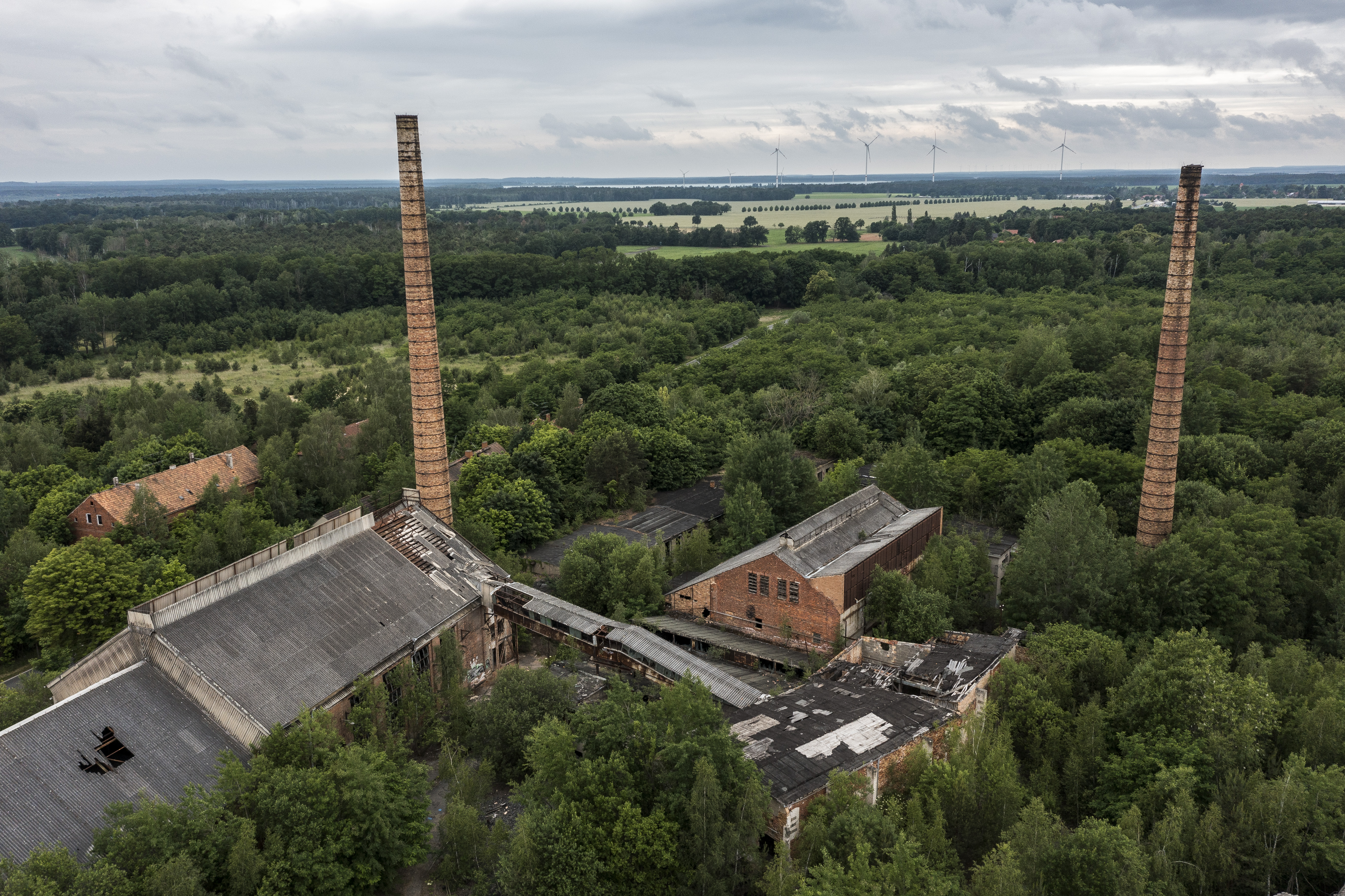 Ein gong budde det rundt 700 menneske i Haidemühl. Landsbyen vart flytta for å gjera plass til kolindustrien.