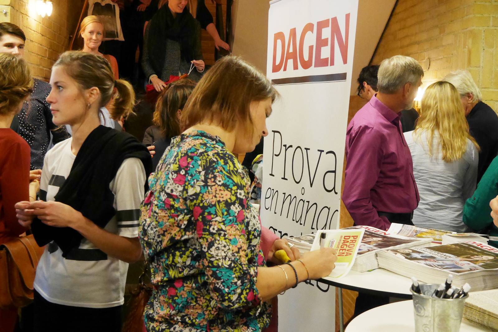 Dagens jubileumsturné i Saronkyrkan, Göteborg. Dagen 70 år