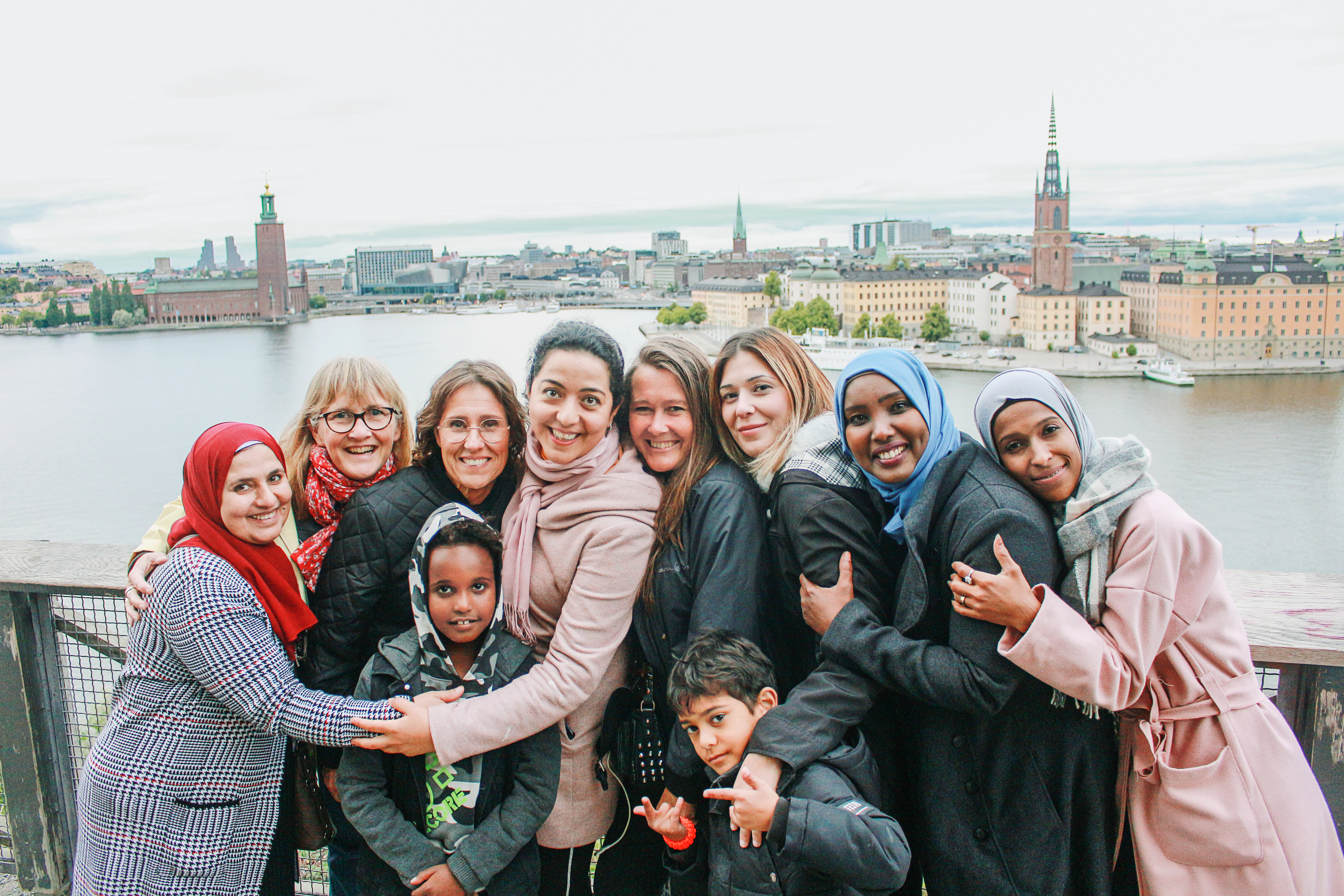 Prisat språkkafé besökte Stockholm