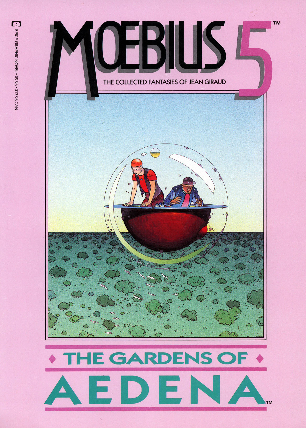 Er det Röyksopp? Er det Aedena Cycle? Nei, det er franske Jean «Moebius» Girauds tegneserier om det paradisiske Aedena, fra 1980-tallet