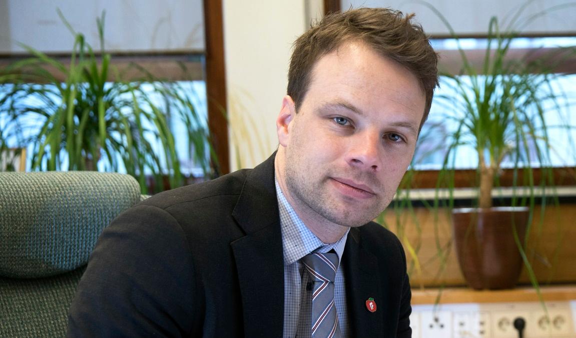 Oslo  20180314.
Stortingsrepresentant for Fremskrittspartiet Jon Engen-Helgheim. Han representerer Buskerud, sitter i Kommunal- og forvaltningskomiteen og kommer fra Hokksund.
Foto: Ole Berg-Rusten / NTB Scanpix