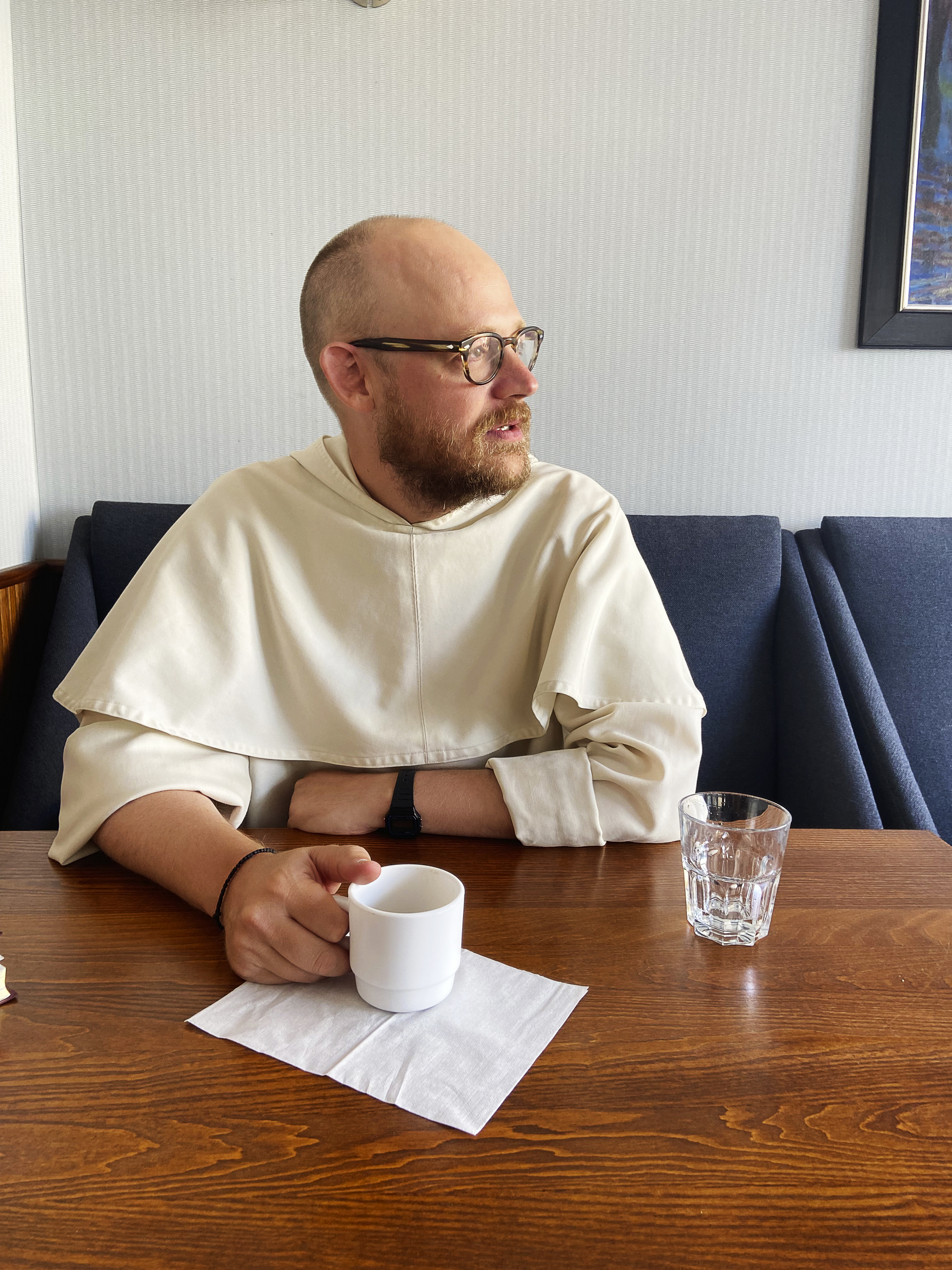 Filip Maria OP är munk i couvent du Saint-Nom-de-Jesus i Lyon, Frankrike.