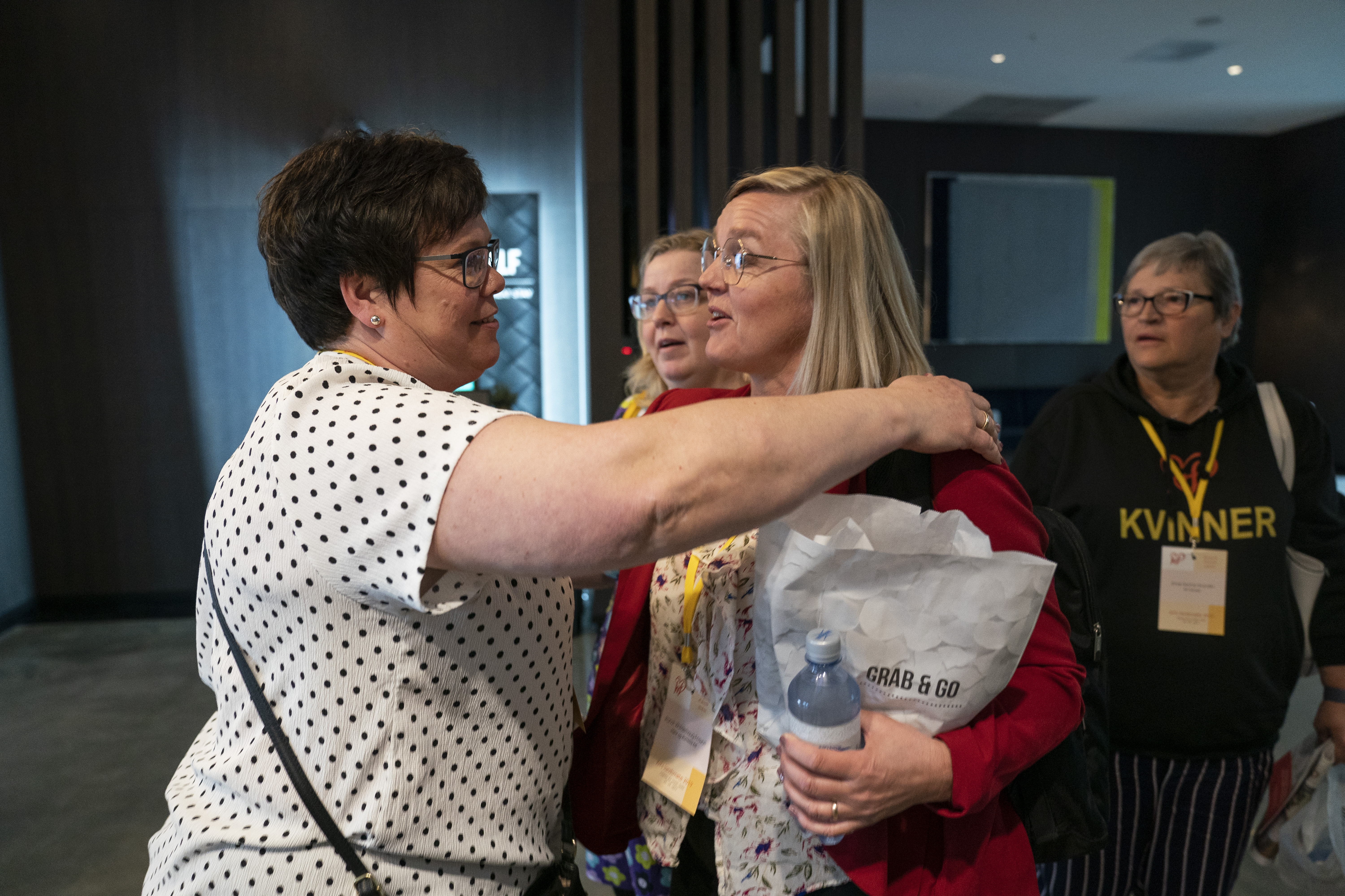 KrFs landsmøte 2019. Karin Bjørkhaug og Randi Frisvoll