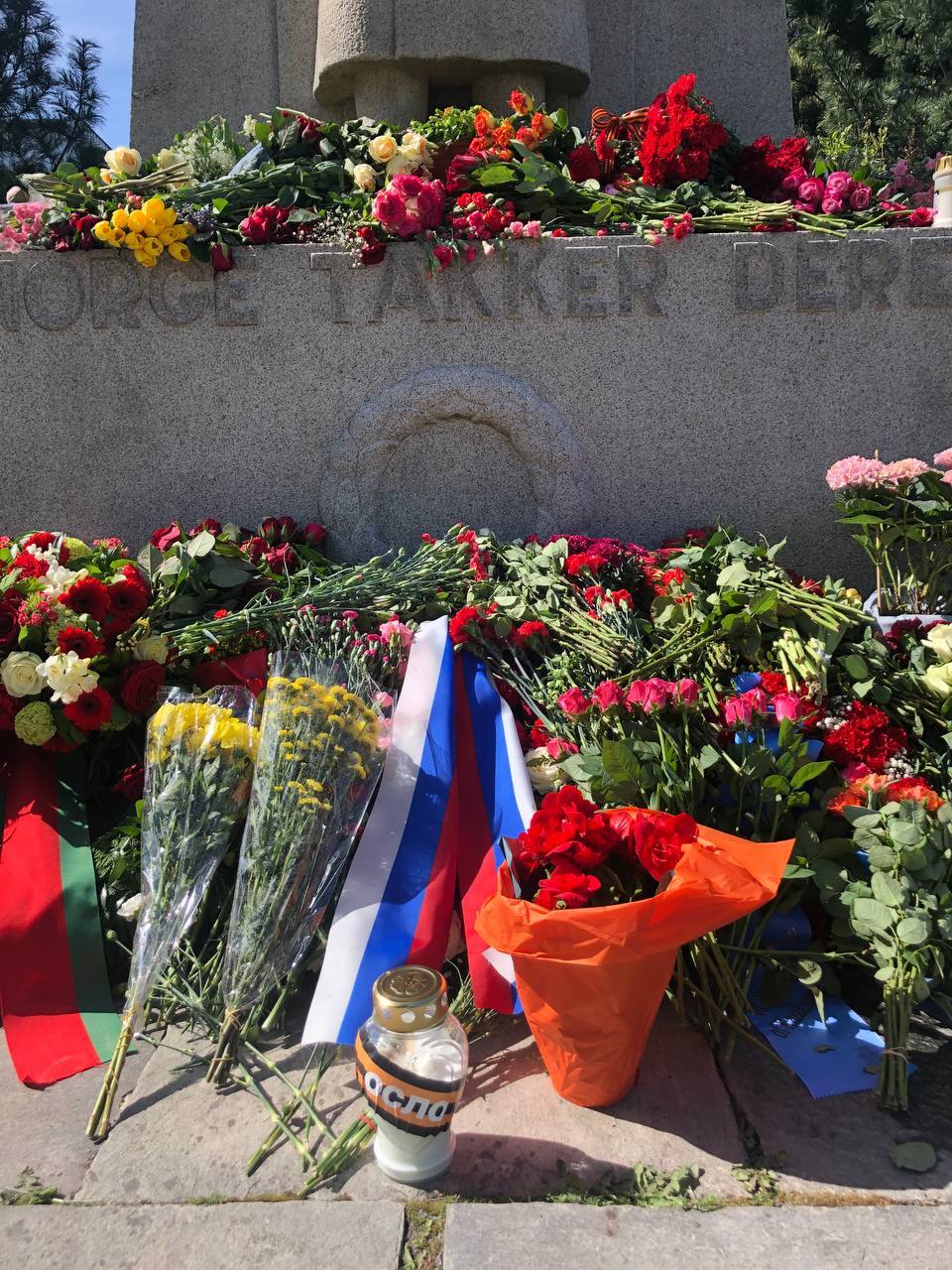 Graven til russiske soldater på Vestre Gravlund i Oslo