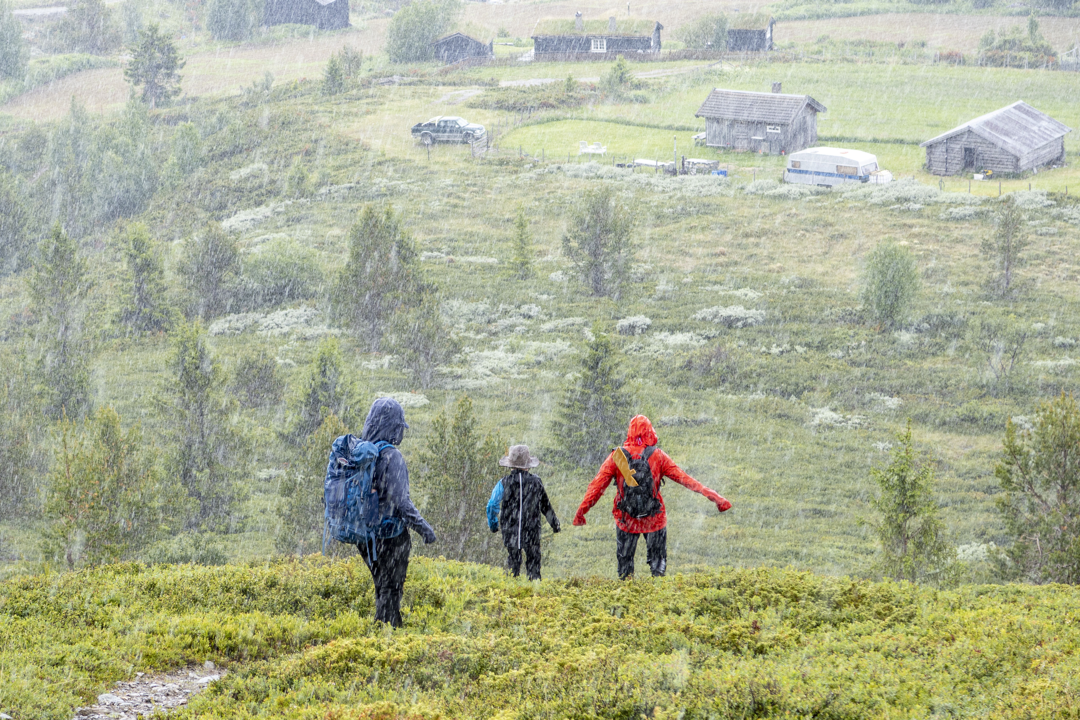 Fare for jordskred på Vestlandet