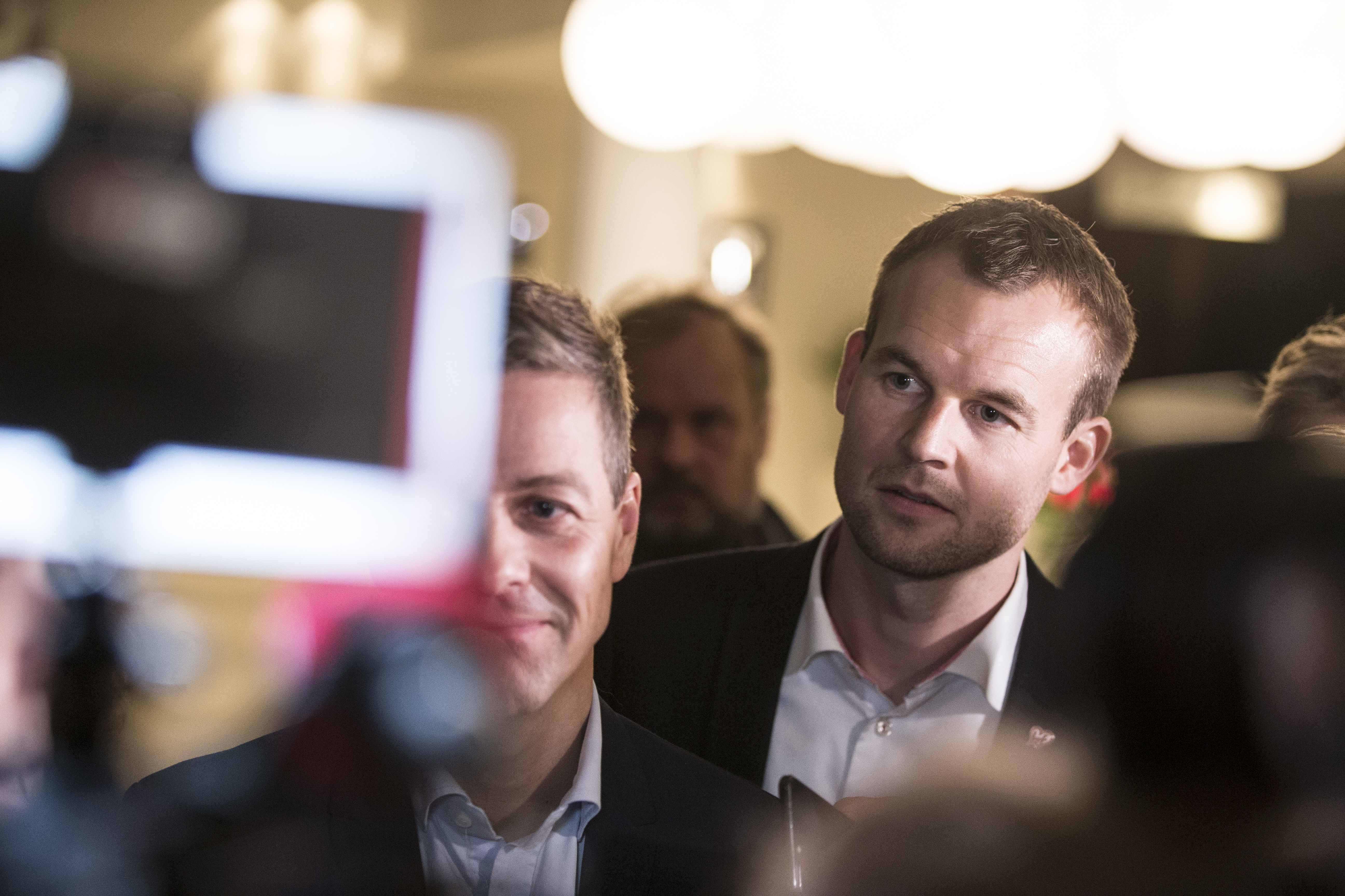 Oslo  20181101.
Nestleder i KrF Kjell Ingolf Ropstad under landsstyremøtet til Krf på Scandic Oslo Airport på Gardermoen torsdag ettermiddag. 
Foto: Trond Teigen / NTB