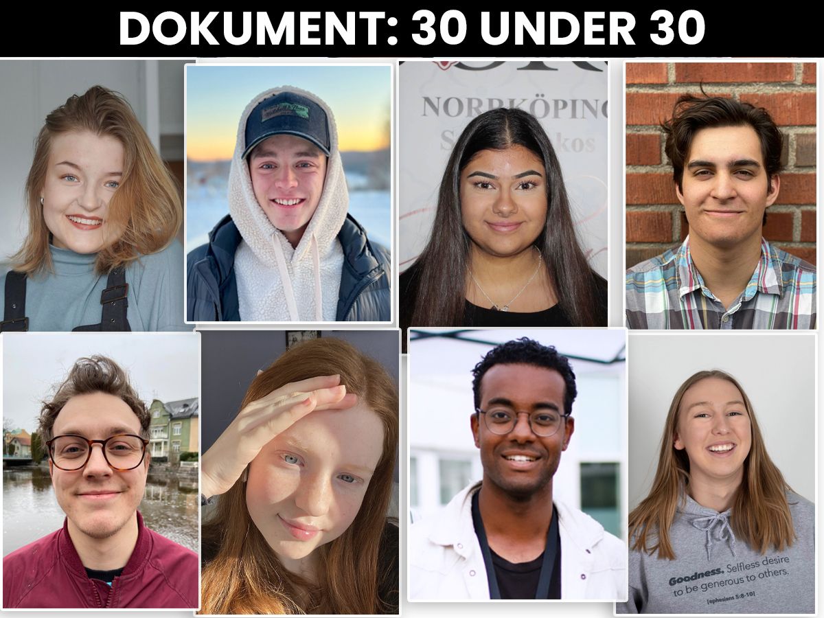 30 under 30 år om sina bidrag till församlingen