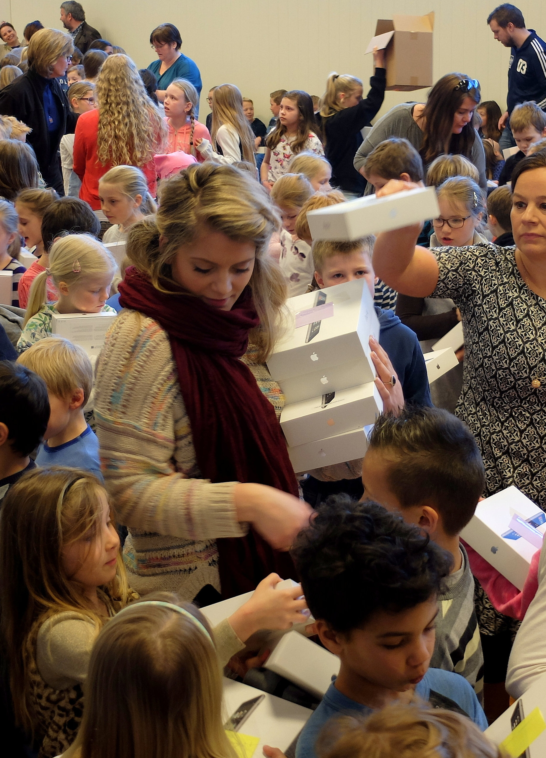 Det vakte nasjonal oppsikt da alle elever fikk ny iPad. FOTO: PERNILLE VESTENGEN