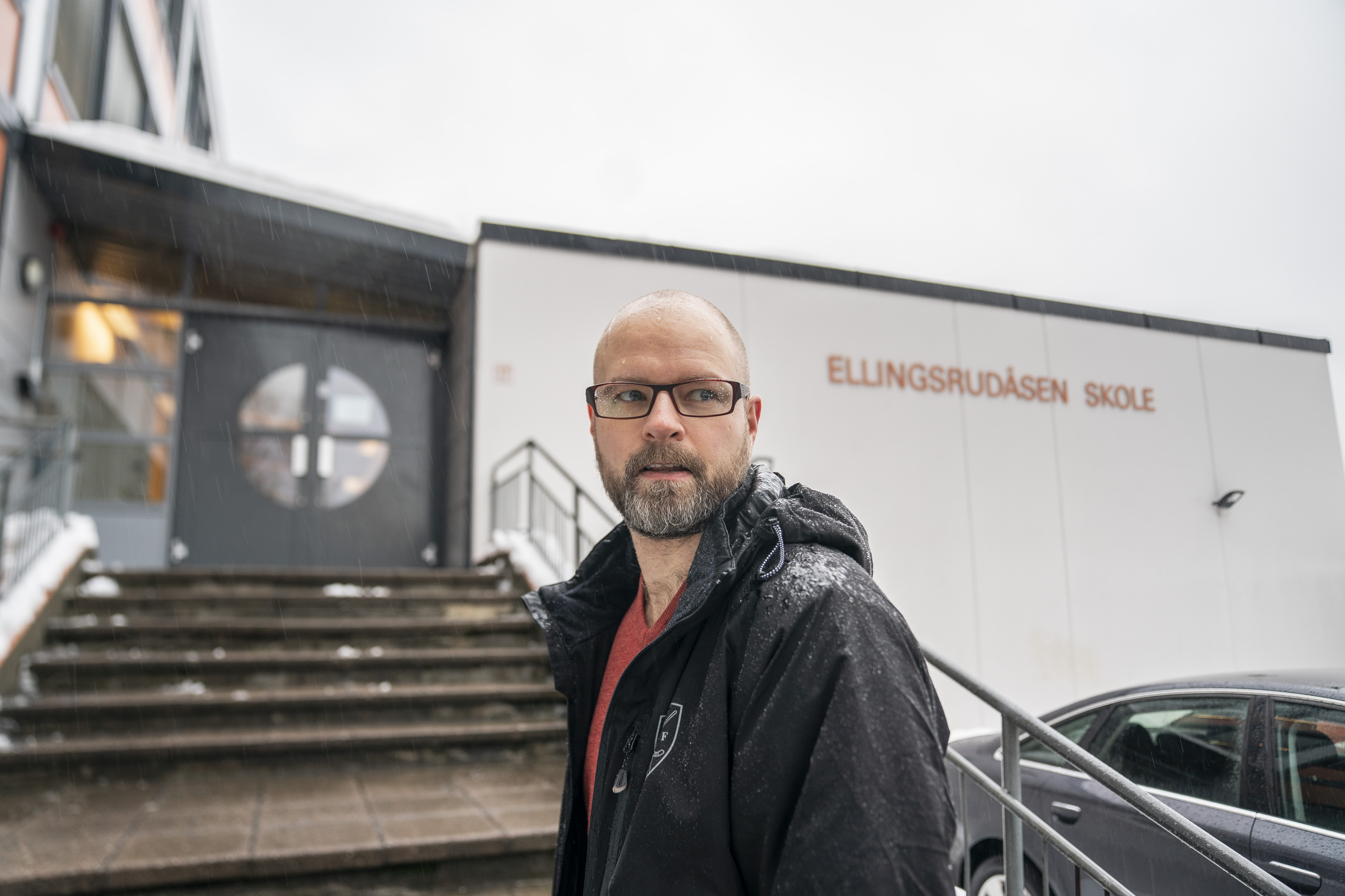 Tommy Monge, driftsleder på Ellingsrudåsen skole.