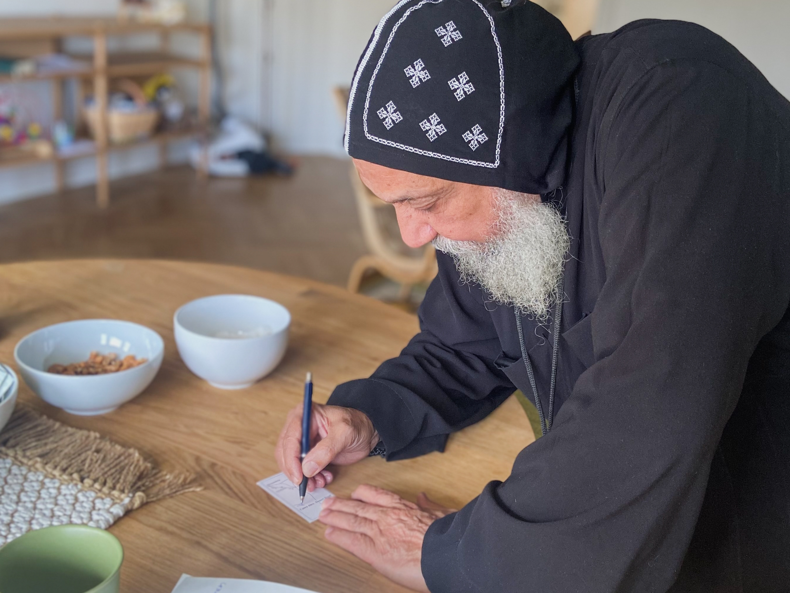 Biskop Thomas tillhör den koptiska kyrkan i Egypten och driver utbildnings- och retreatcentret Anafora.