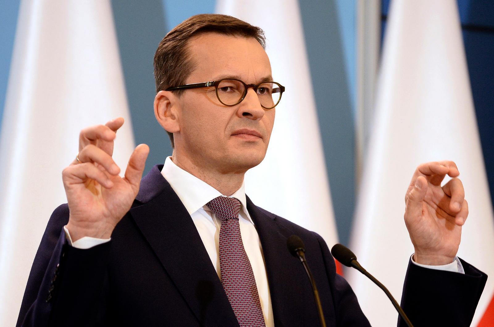 Polens premiärminister Mateusz Morawiecki.