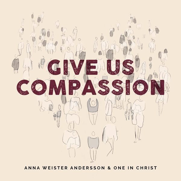 Anna Weister Andersson "Give us compassion" skivomslag (2020).