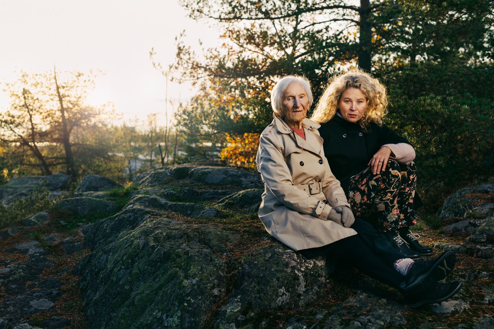 Hédi Fried och Stina Wirsén