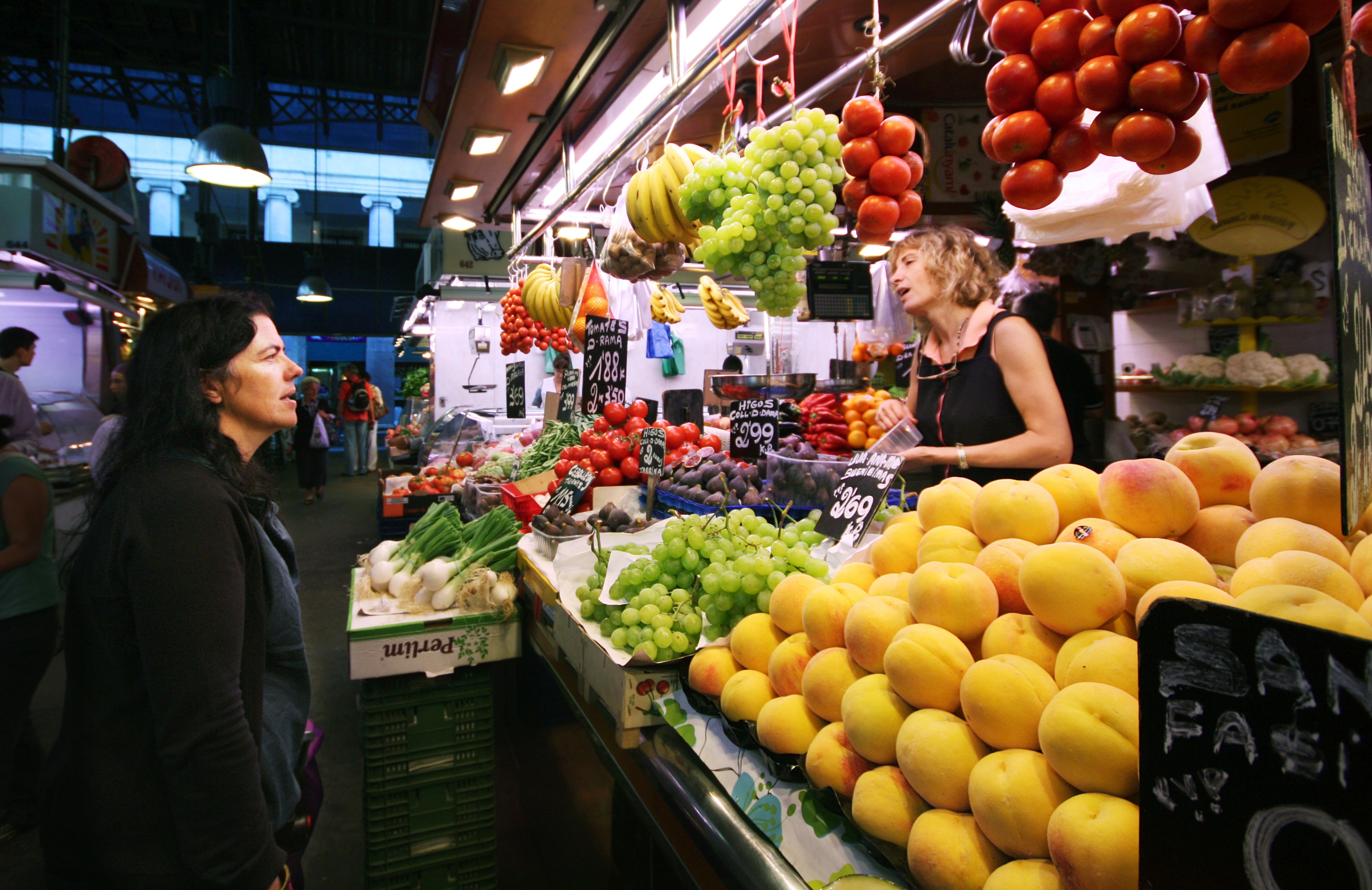 Bli med på guidet omvisning på matmarkedet La Boqueria i Barcelona. FOTO: CHRISTINE BAGLO