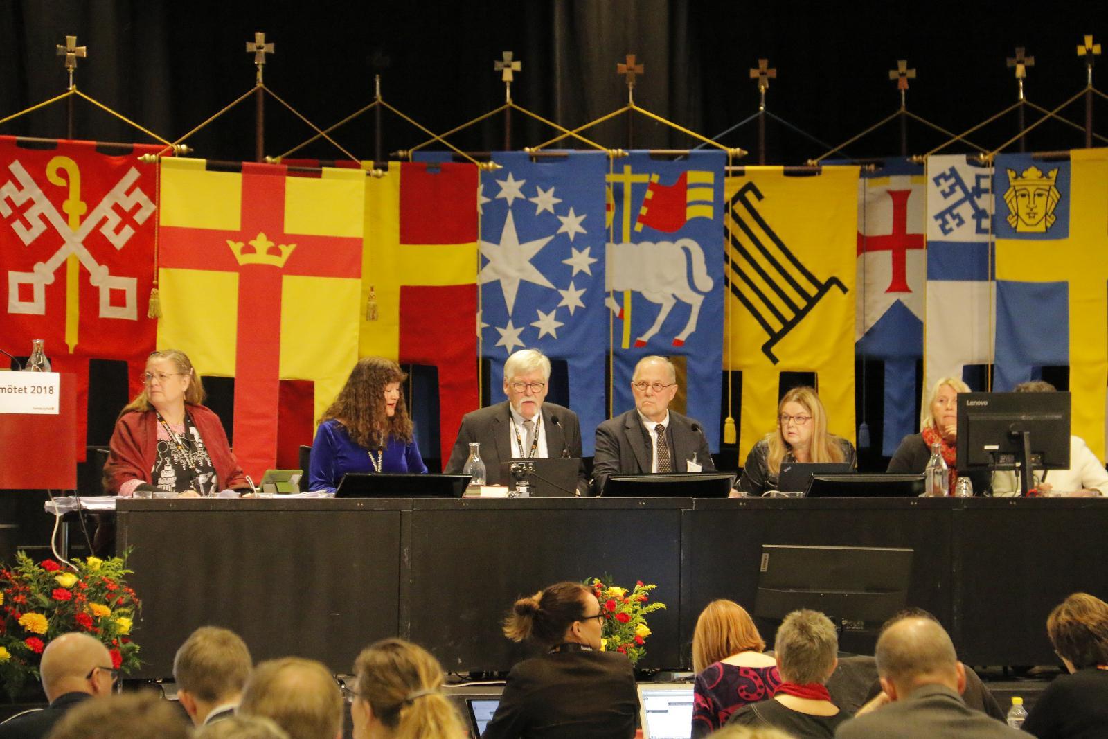 Kyrkomötet är Svenska kyrkans högsta beslutande organ. Det pågår just nu i Uppsala.