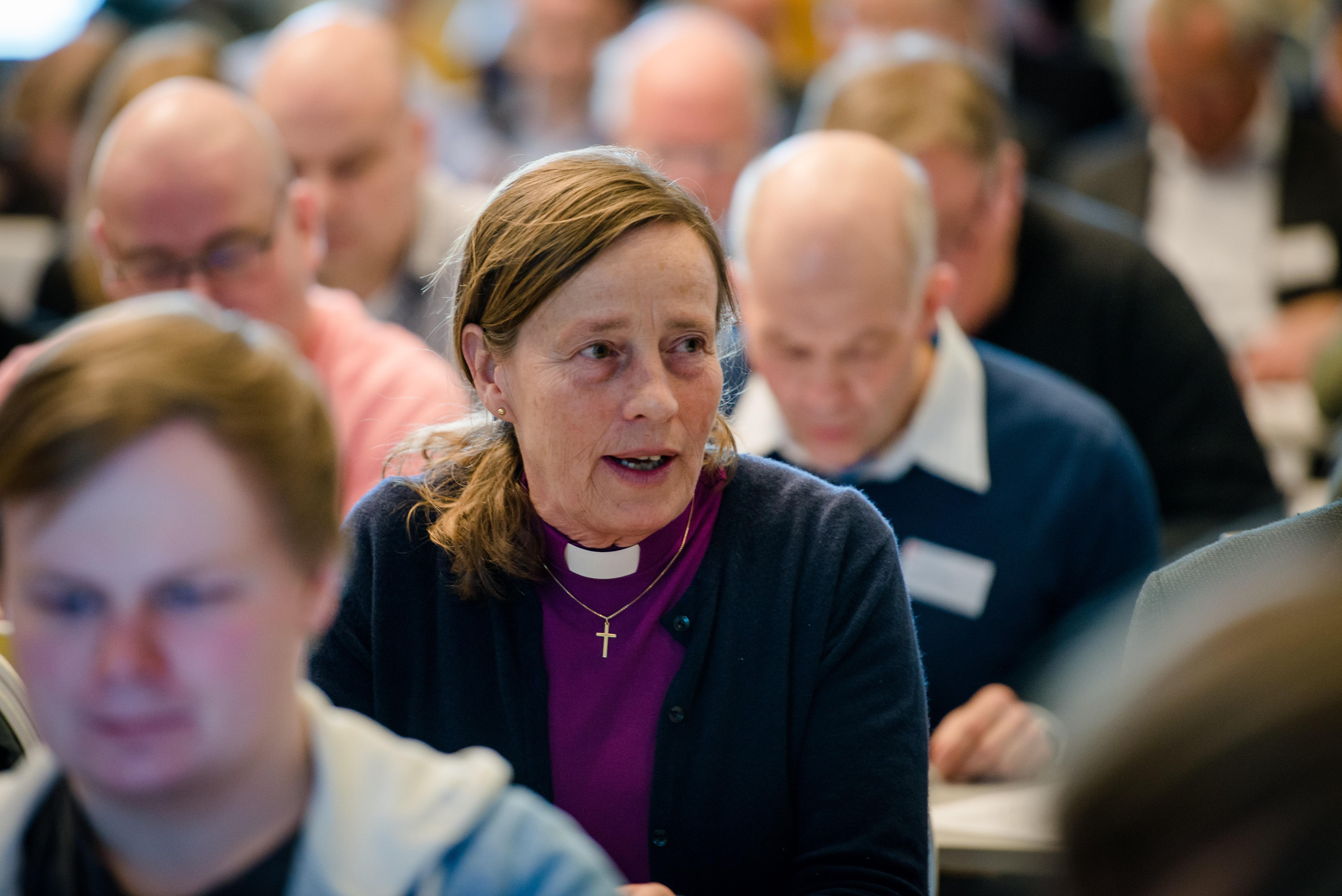 Trondheim 28.03.2019
Kirkemøte i Trondheim 2019. Her fra torsdagen. Biskop Anne Lise Ådnøy, Stavanger
FOTO: JOAKIM S. ENGER