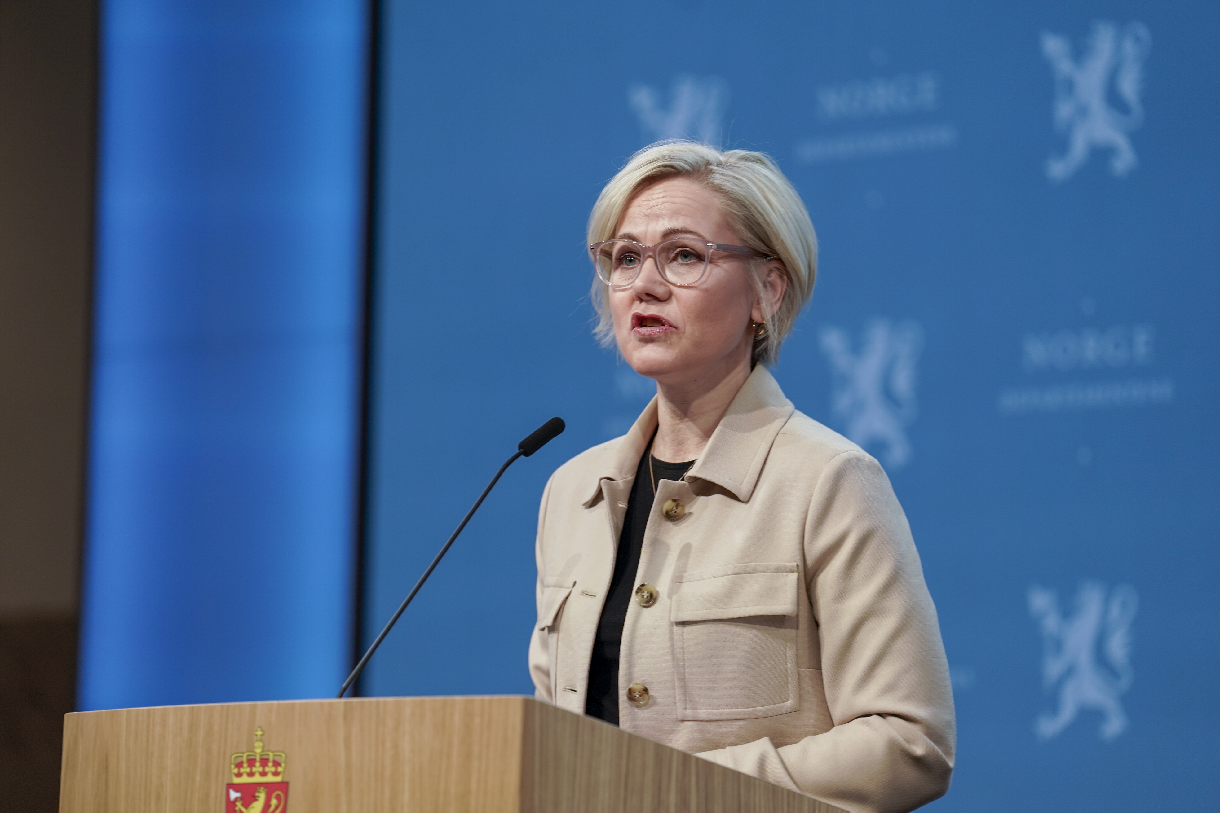 Helse- og omsorgsminister Ingvild Kjerkol (Ap ).