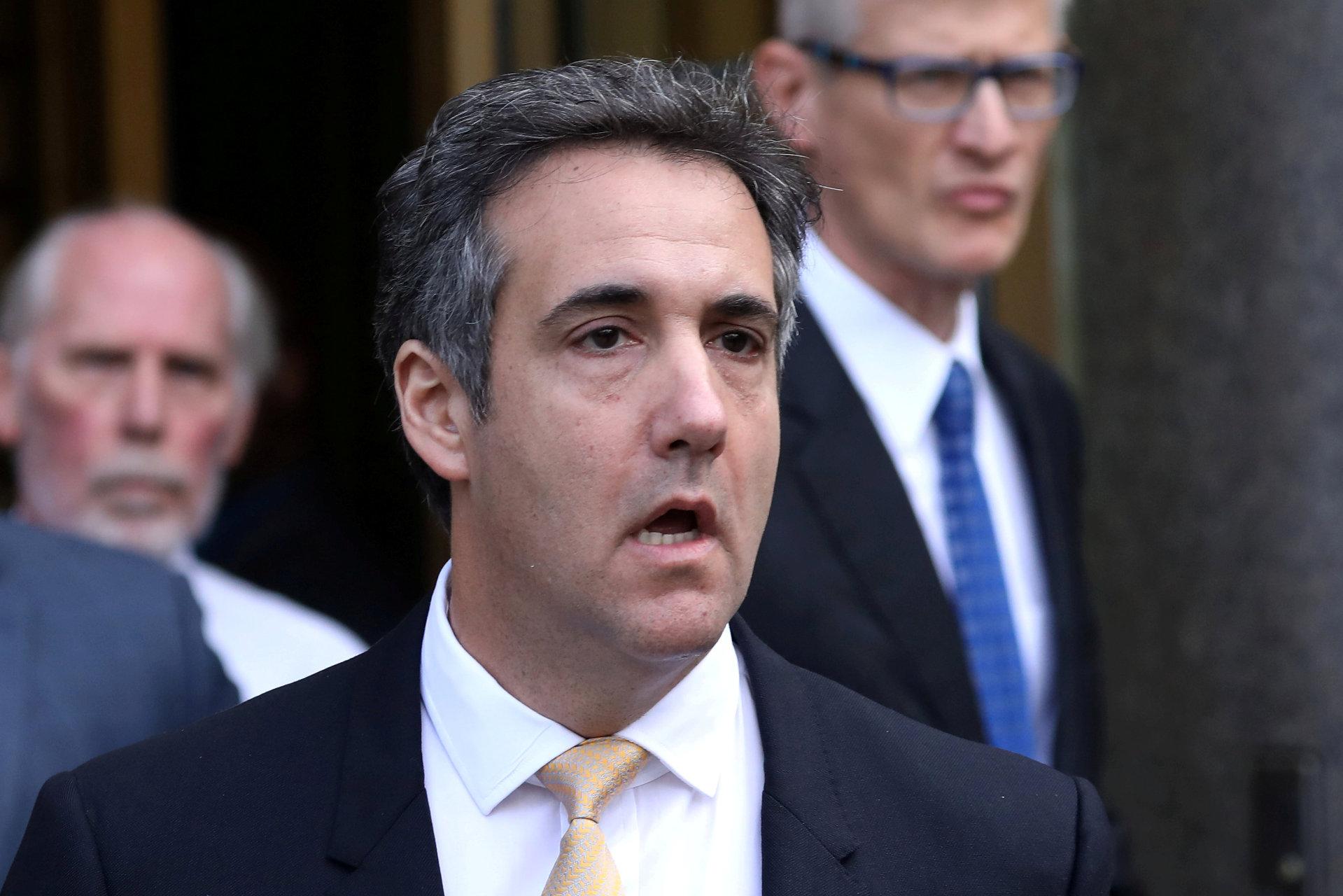 BETALTE PENGER: Michael Cohen innrømmer å ha gjort to utbetalinger til to kvinner som hevder de har hatt sex med Trump. FOTO: NTB SCANPIX