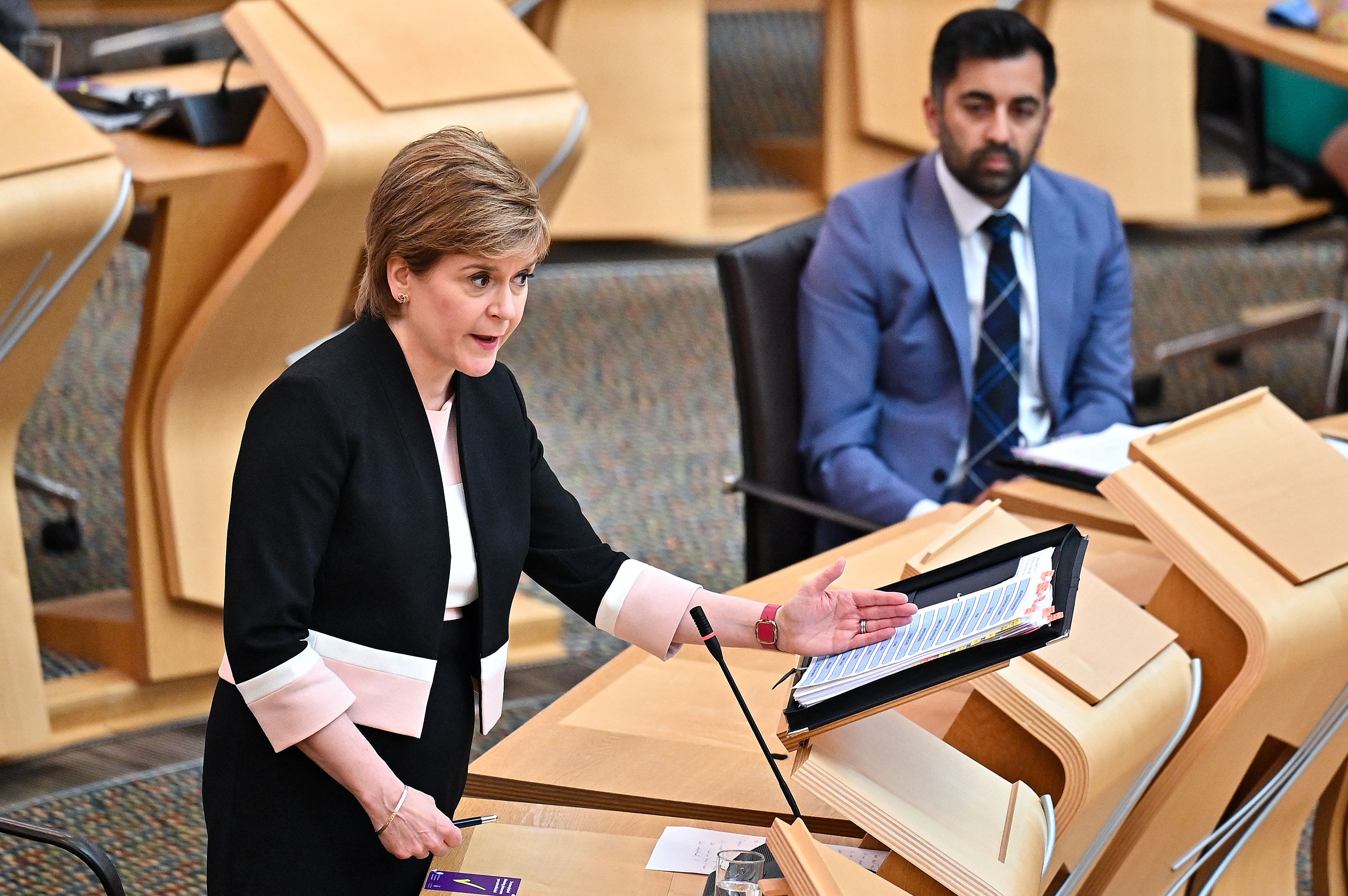 Nicola Sturgeon, Skottlands førsteminister, leder regjeringen som har fremmet lovforslaget.