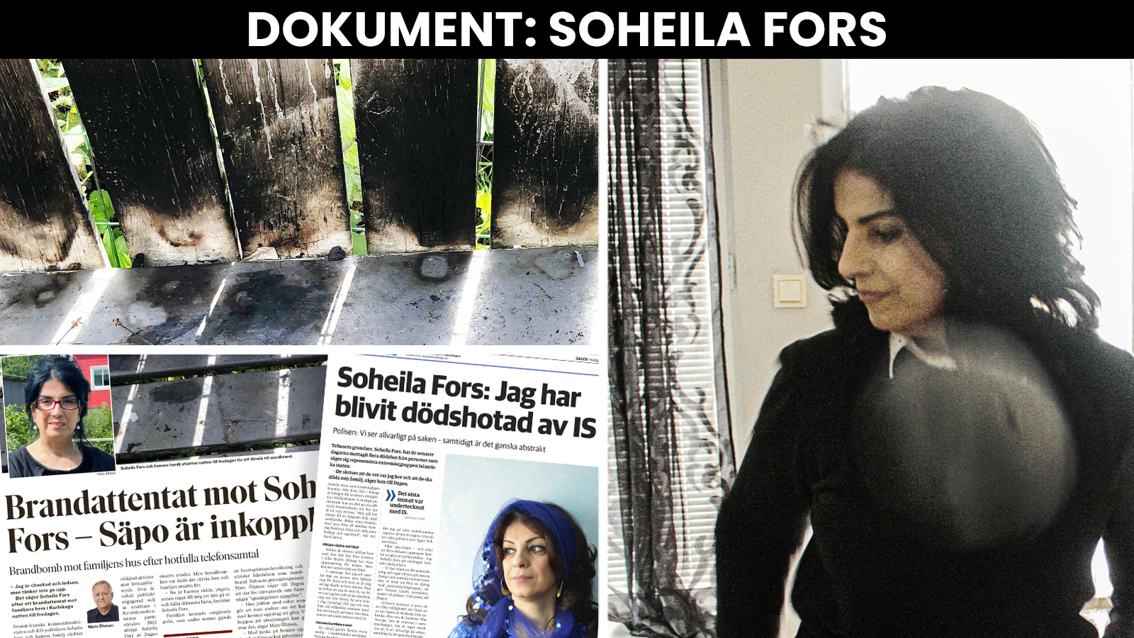 Soheila Fors vägrar ge upp – trots alla hot