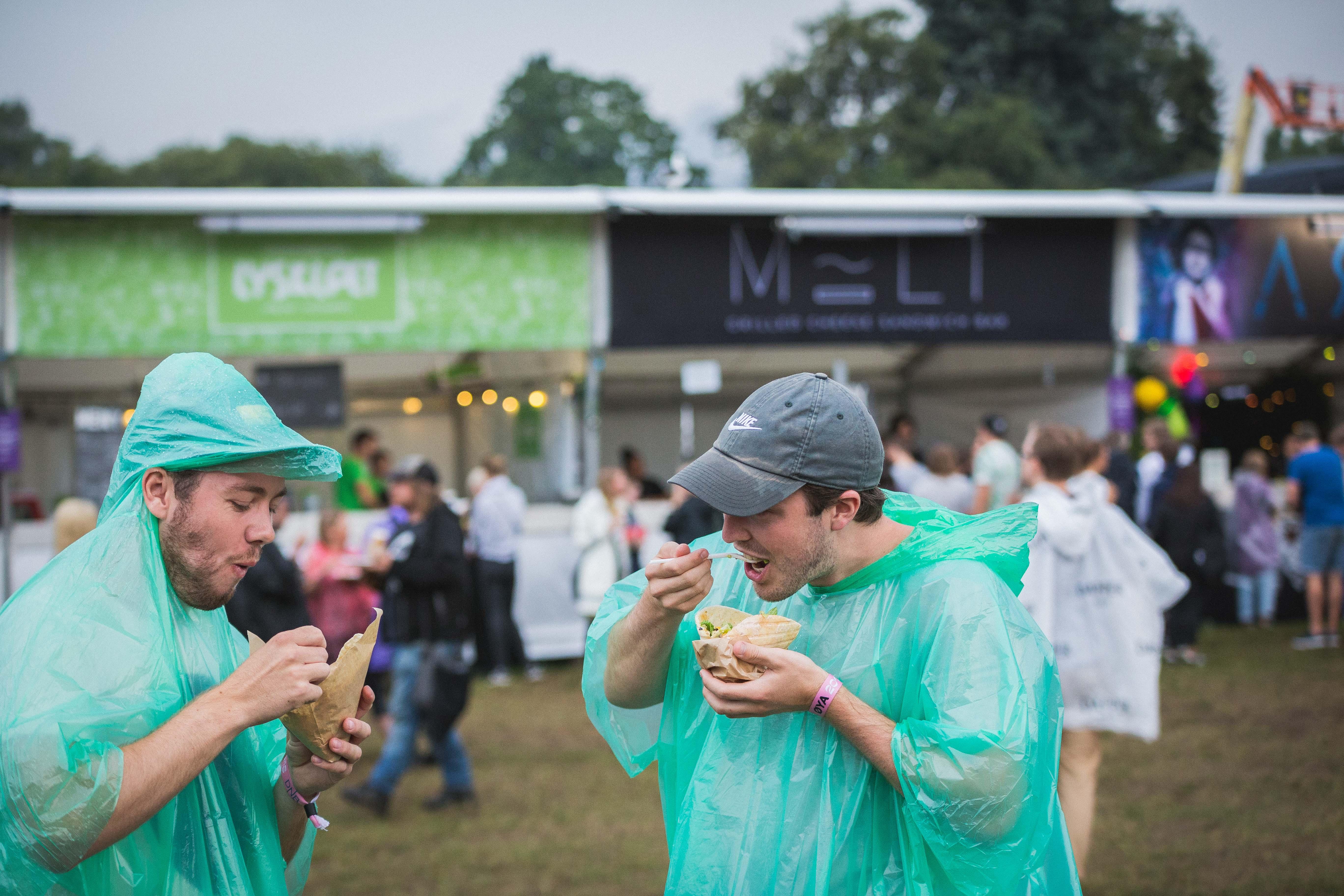 Øya-festivalen. Mat