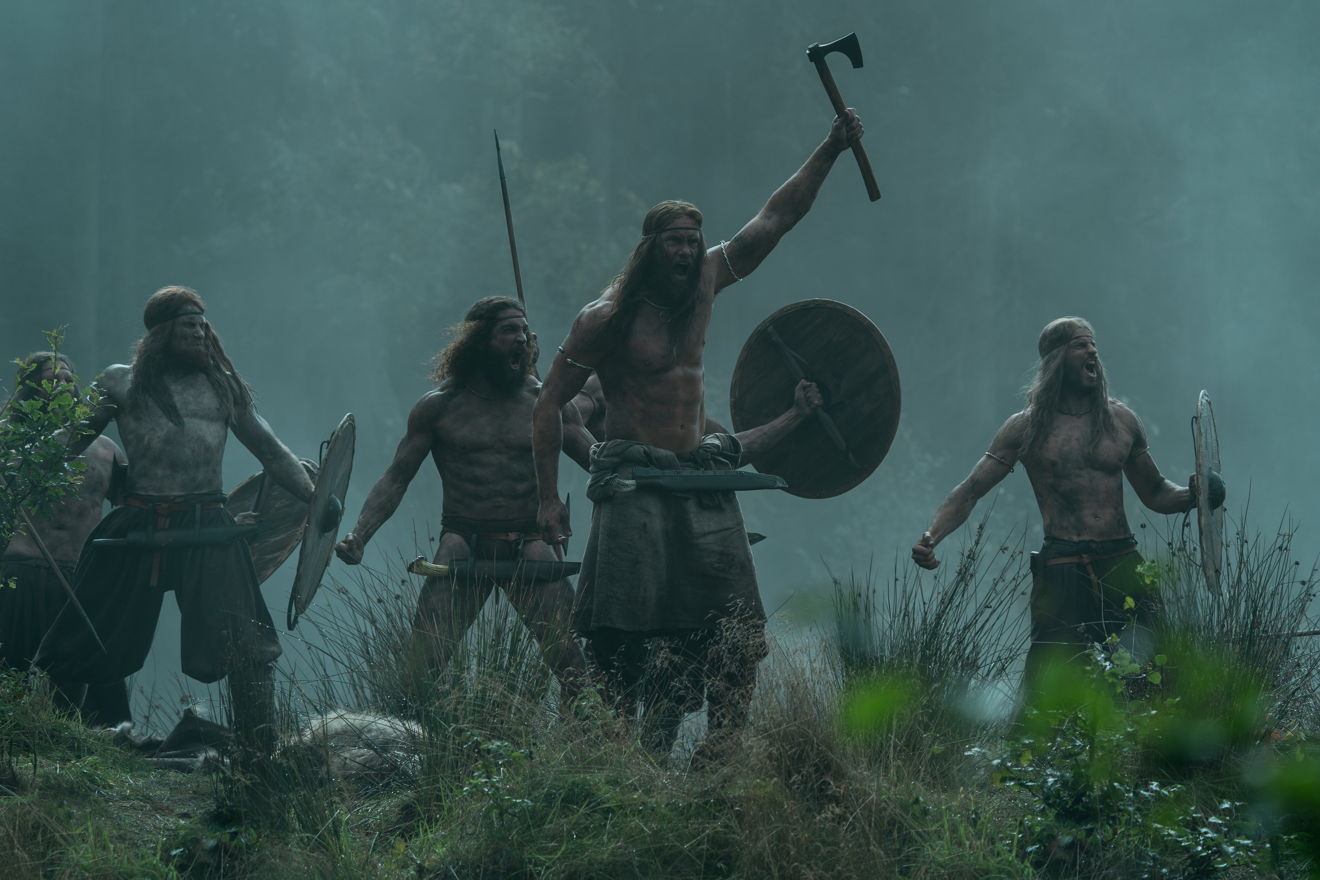 Alexander Skarsgård som Amleth Robert Eggers’ vikingepos «The Northman».