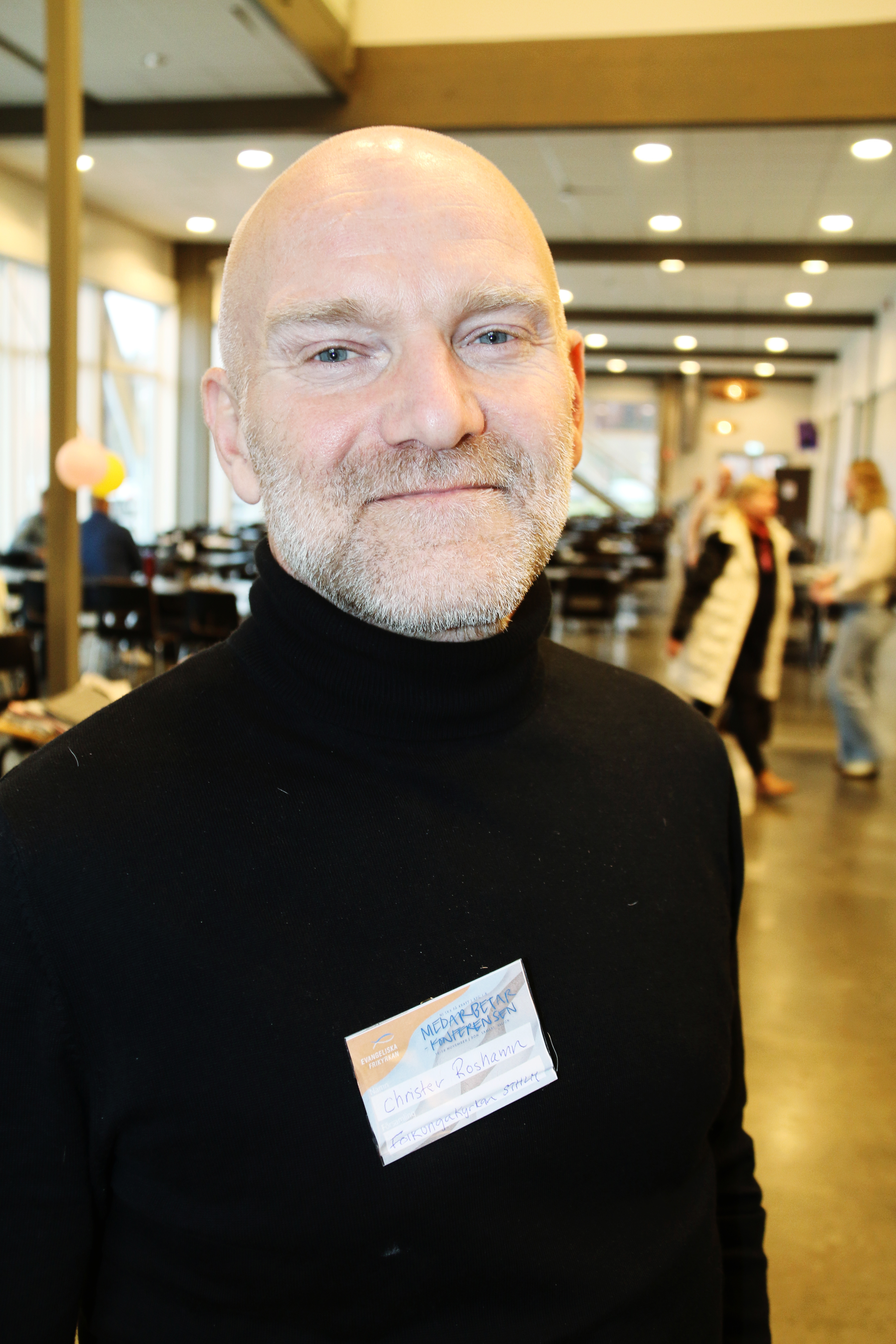 Christer Roshamn, pastor i folkungakyrkan, Stockholm