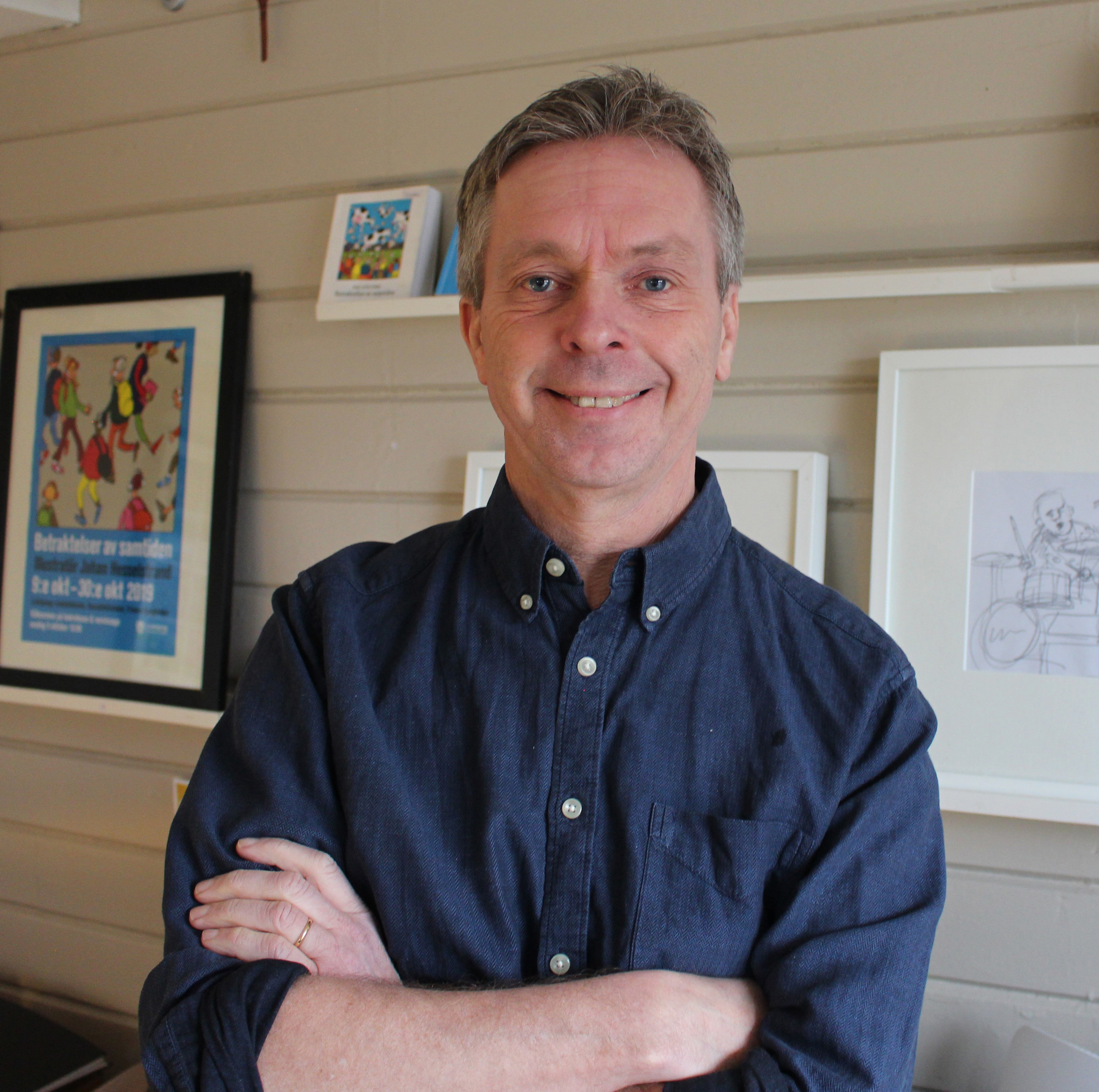 Johan Hesselstrand, illustratör för Dagen