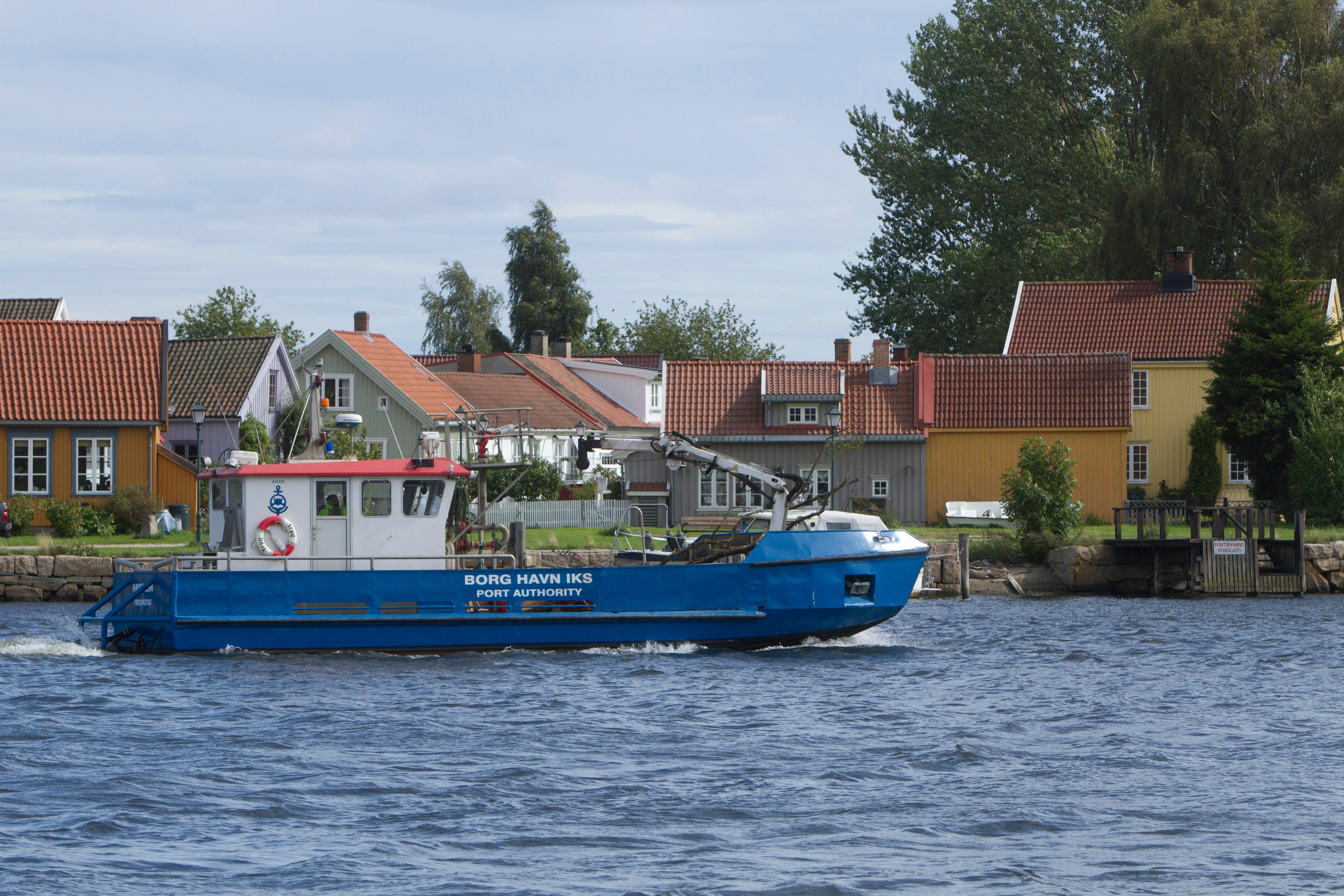 Borg havns vaktbåt Borg havns vaktbåt ringverven Vaterland