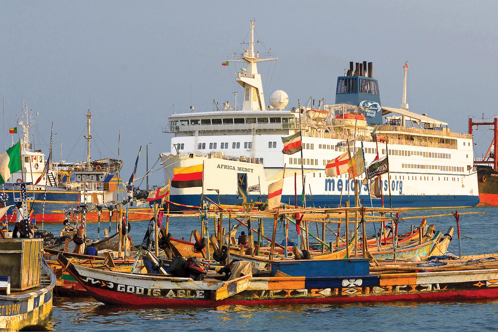 Mercy Ships inleder samarbete med svensk rederijätte