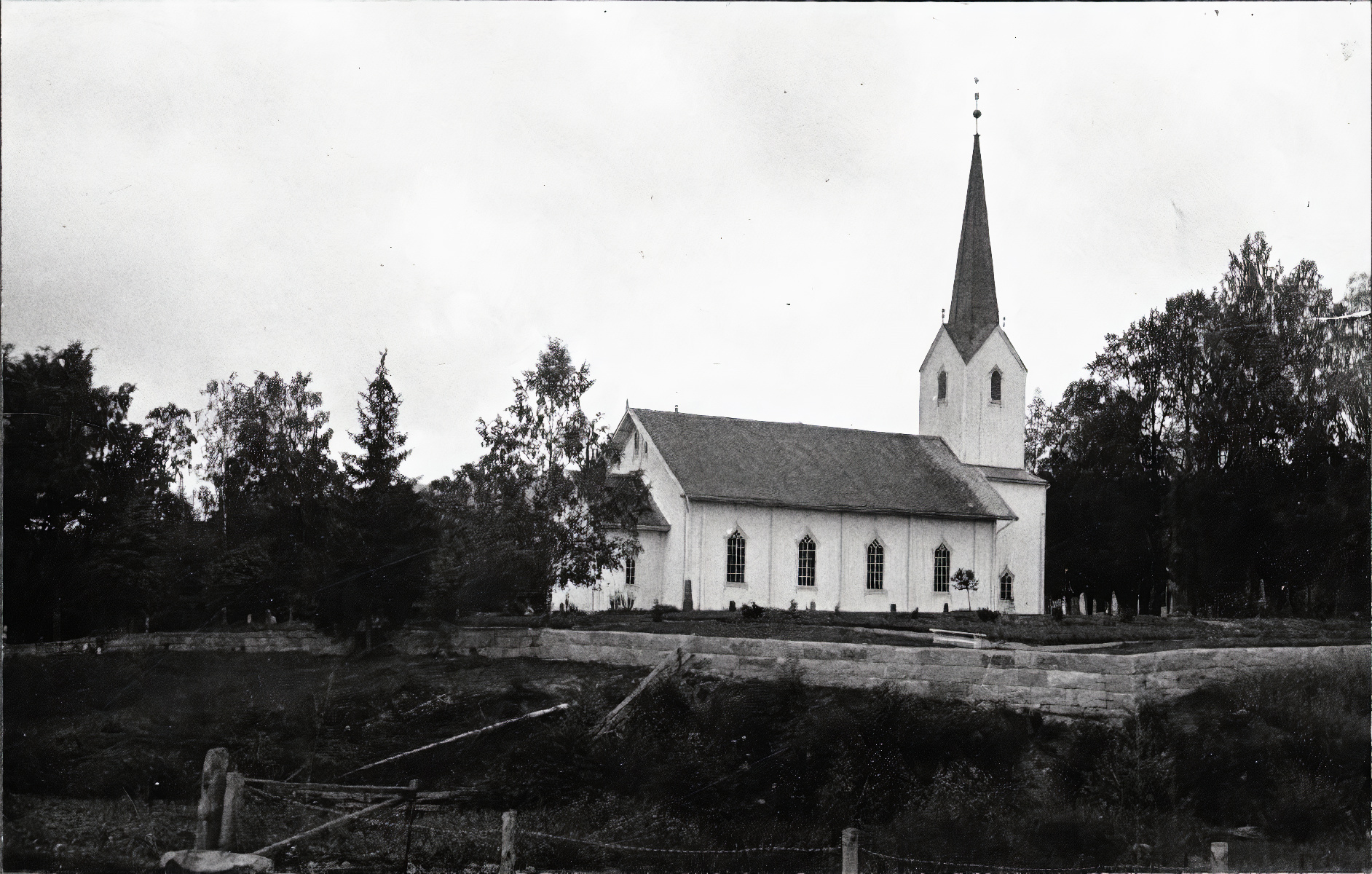 Hilding Malmgren, präst i Skillingmark mellan 1928 och 1957, hade tydliga nazistiska åsikter.