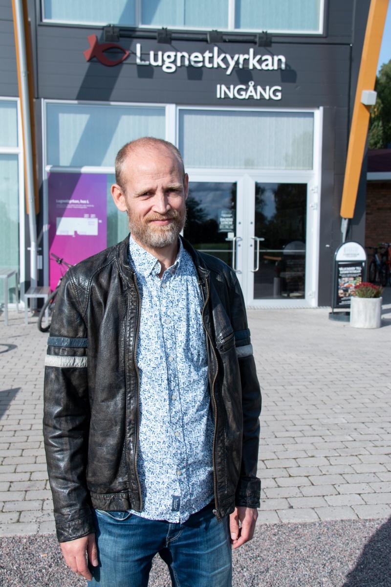 Öyvind Tholvsen, pastor i Lugnetkyrkan i Falun.