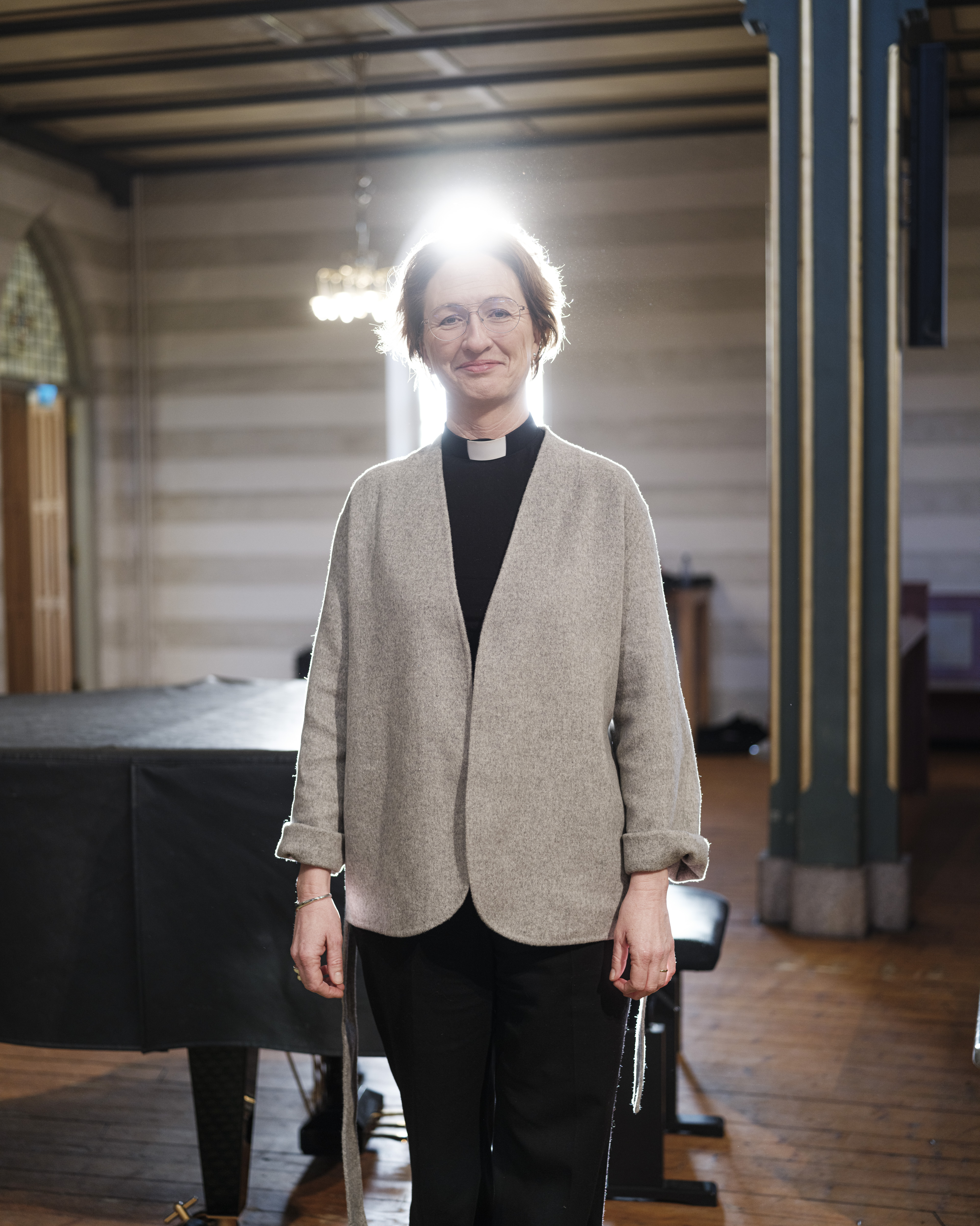 Kari Mangrud Alvsvåg presenteres som ny biskop i Borg. Fredrikstad domkirke.