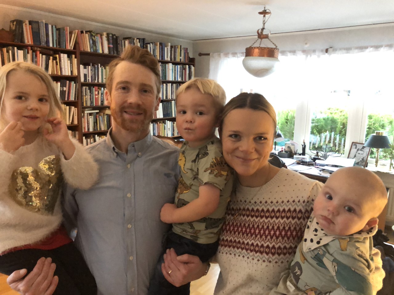 Familjen Bengtsson finns tack vare kristna dejtingsidan Solid love.