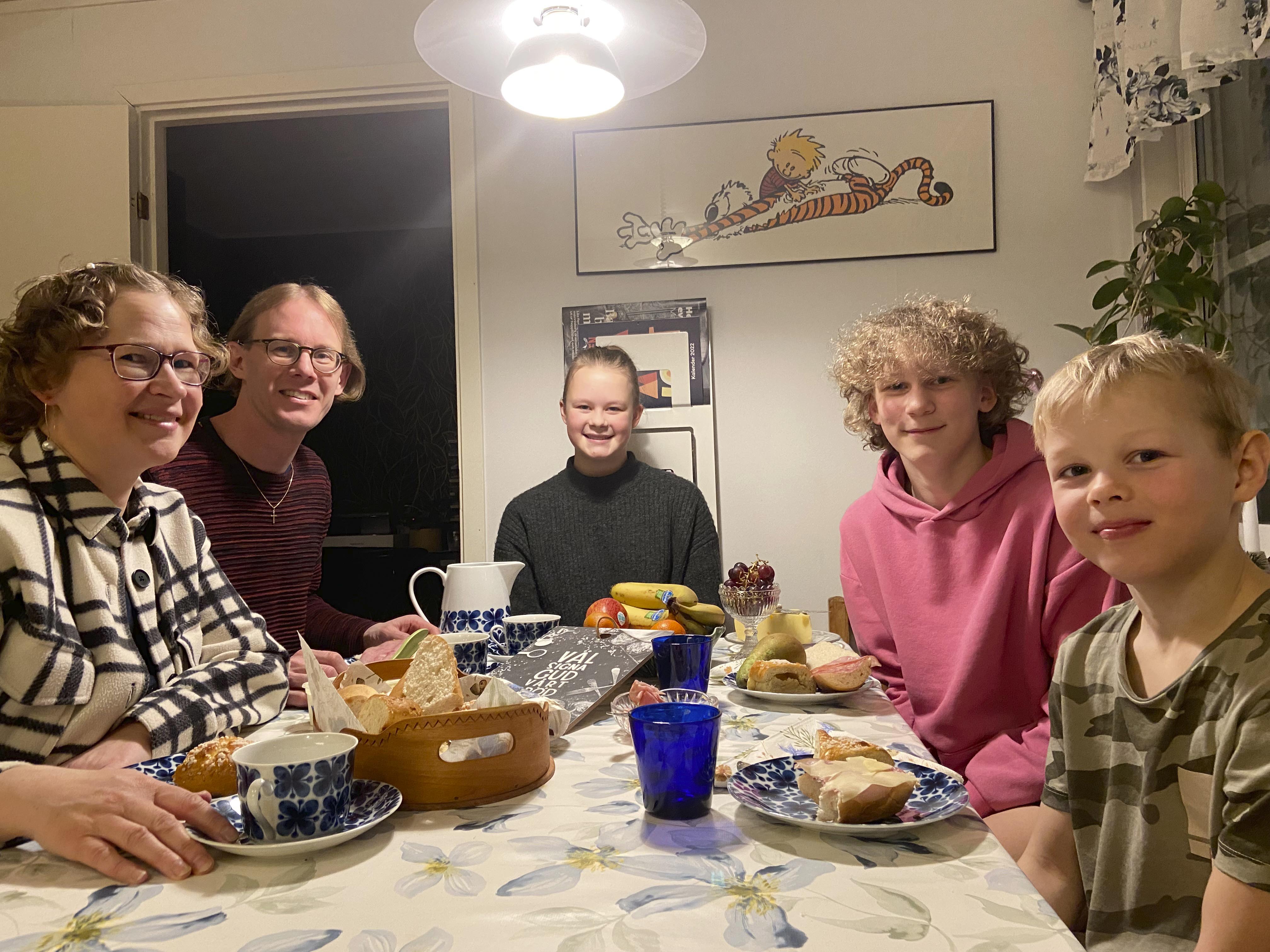 Dagen på plats hemma hos Olof Edsinger