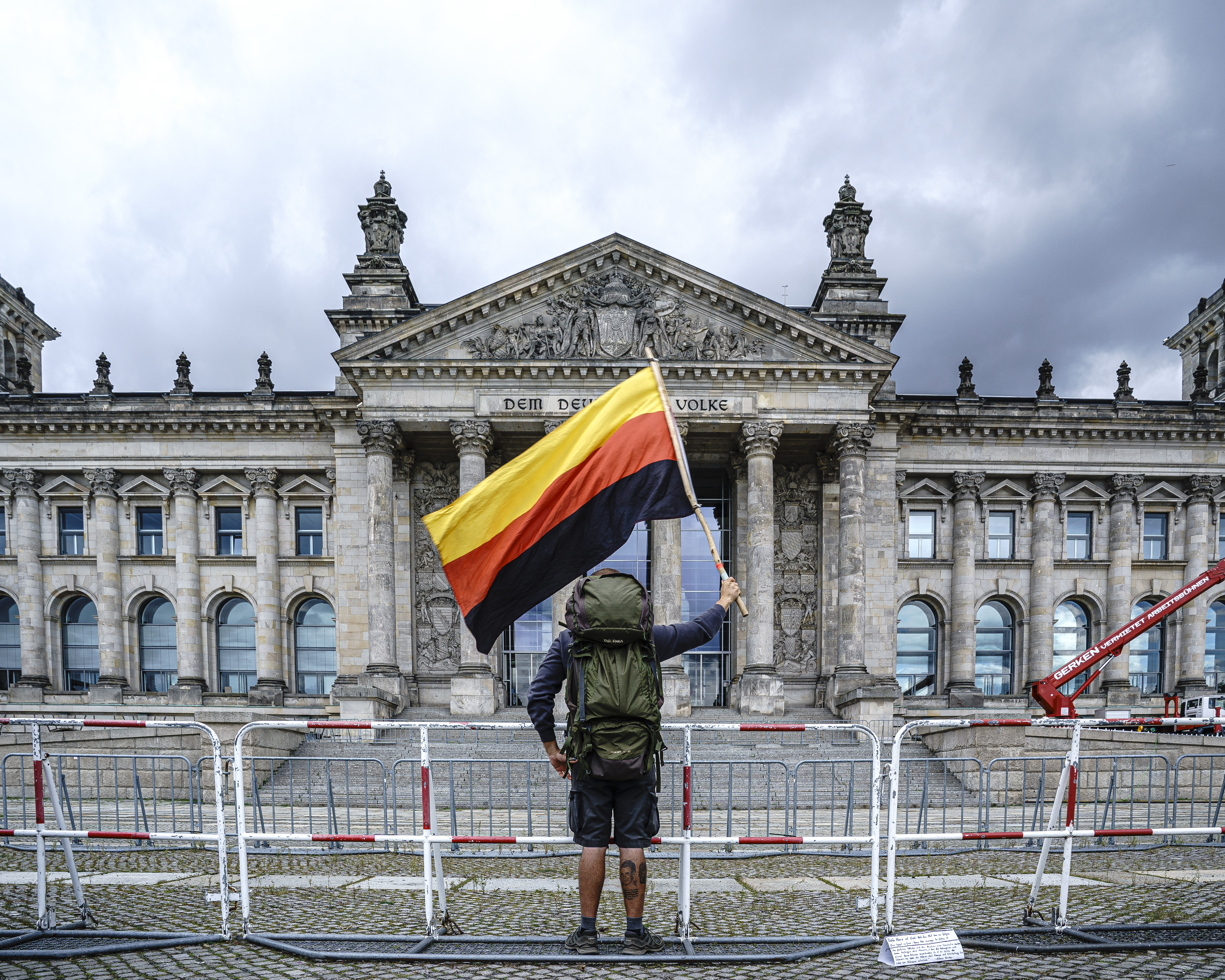 Valg i Tyskland. Reichstag building