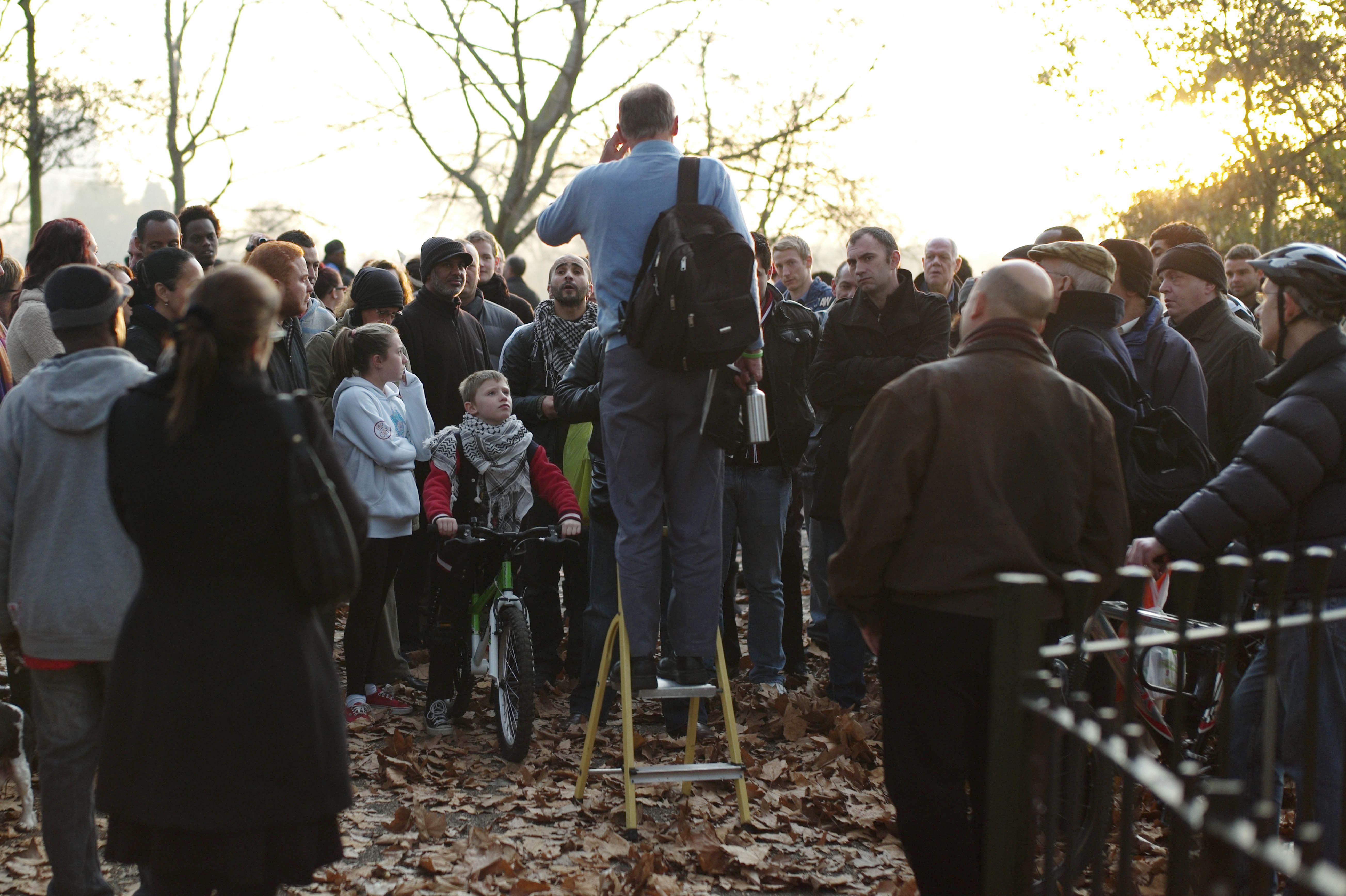 Evangelist knivstukket i London