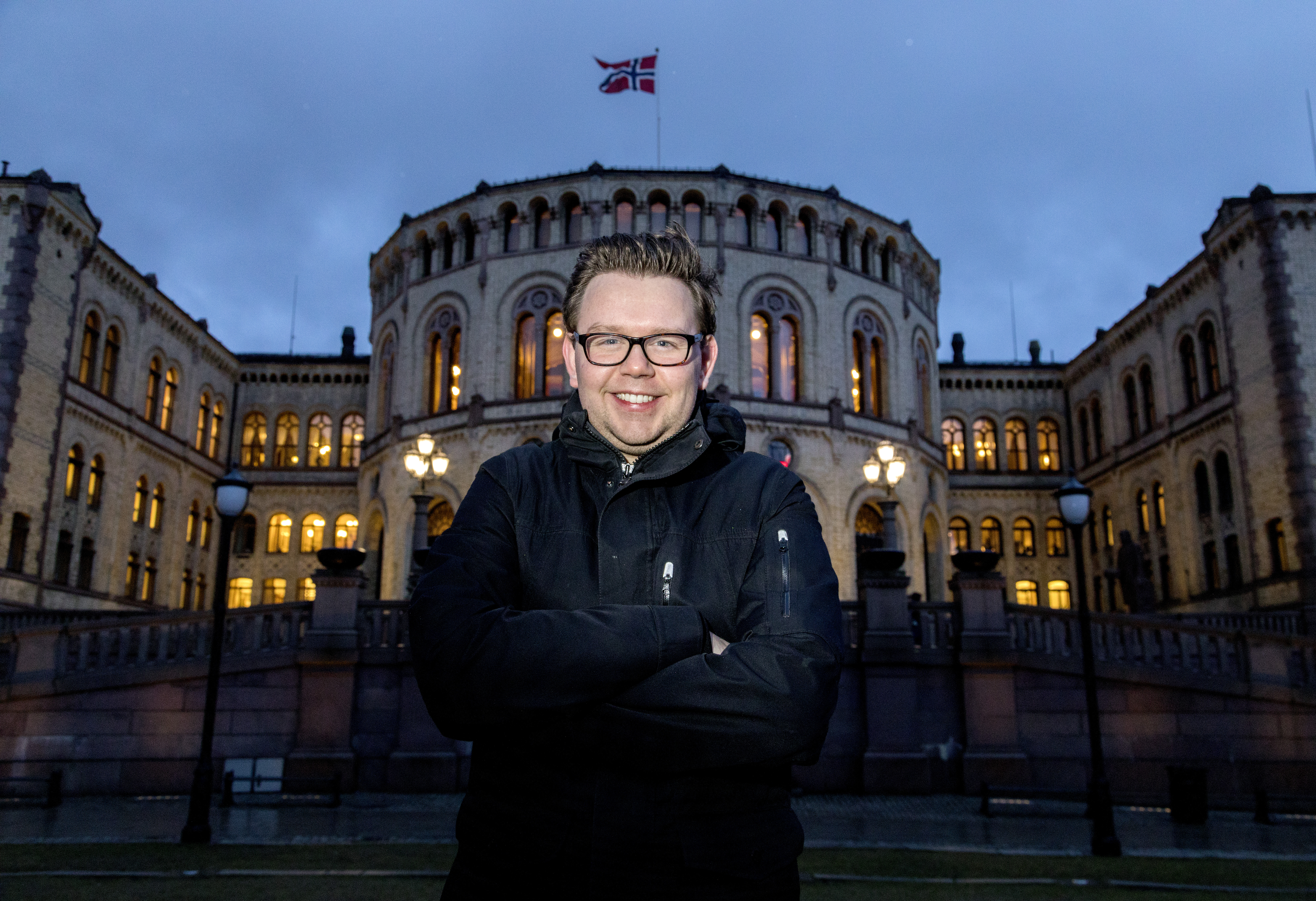 Oslo, NORGE 20200114. 
Forfatteren Kim Arne Hammerstad, som kommer med en bok til uka om politiske skandaler i norsk politikk.
Foto: Gorm Kallestad / NTB