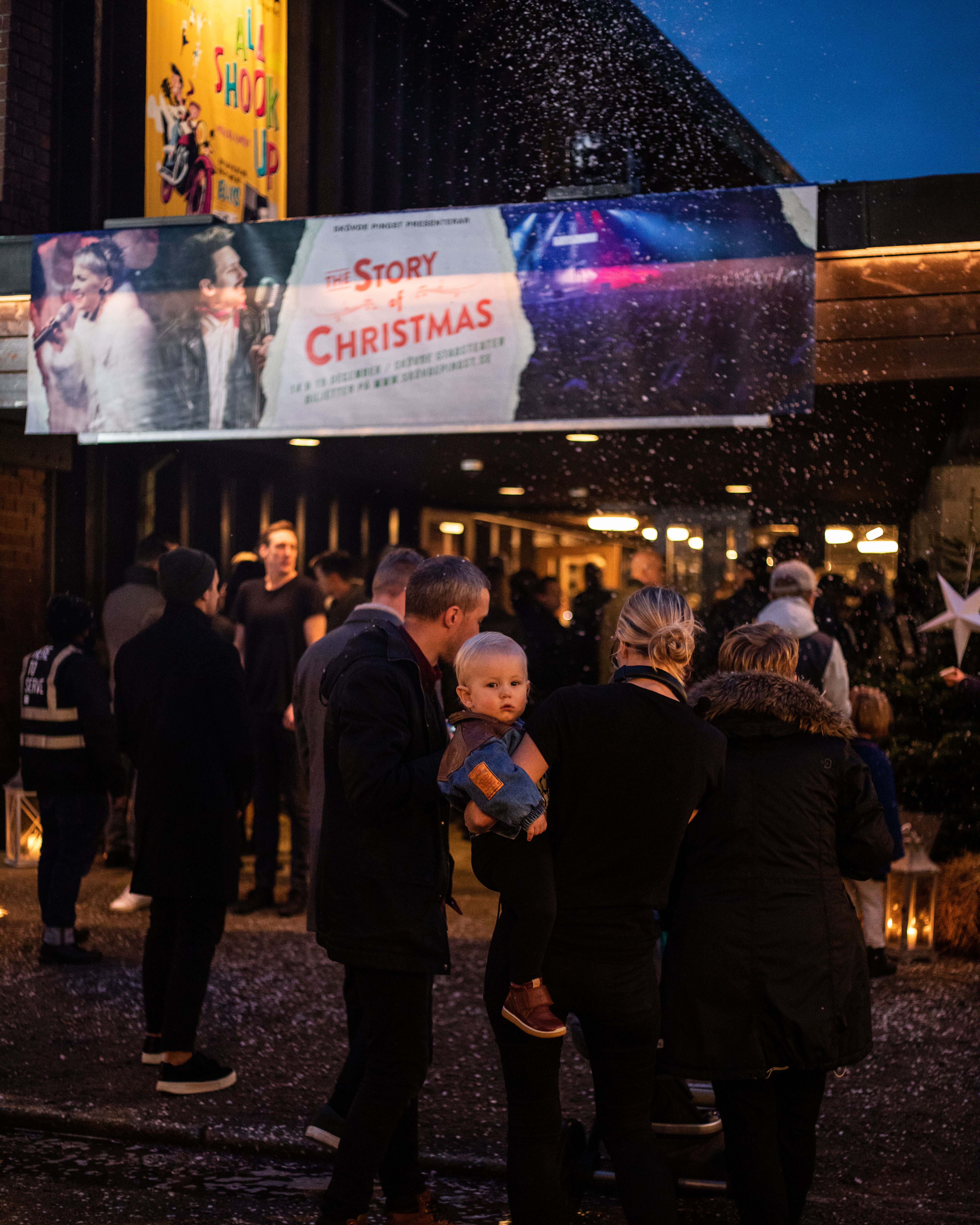 Julshow av pingstförsamling