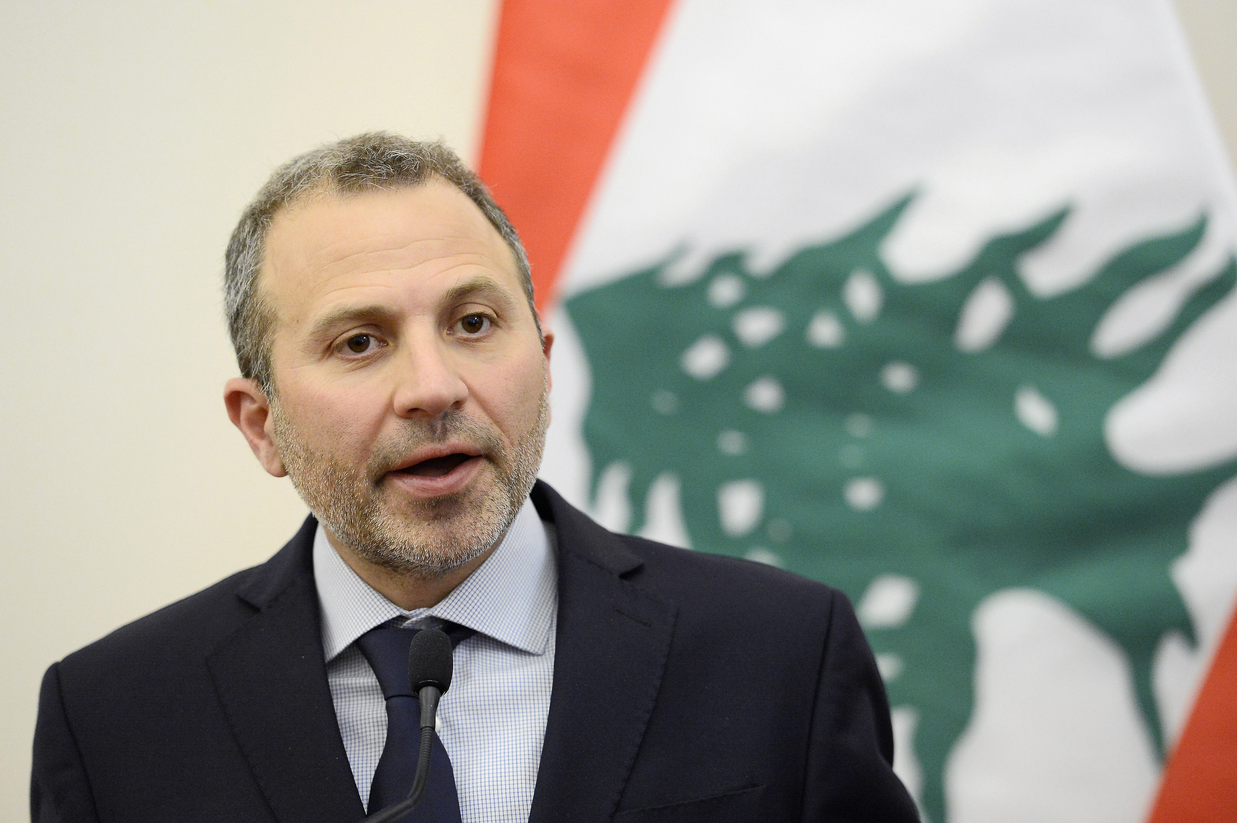 MINISTER: Gebran Bassil er svigersønn til Libanons president, og har vært minister for telekom, energi, vannressurser og utenriks.