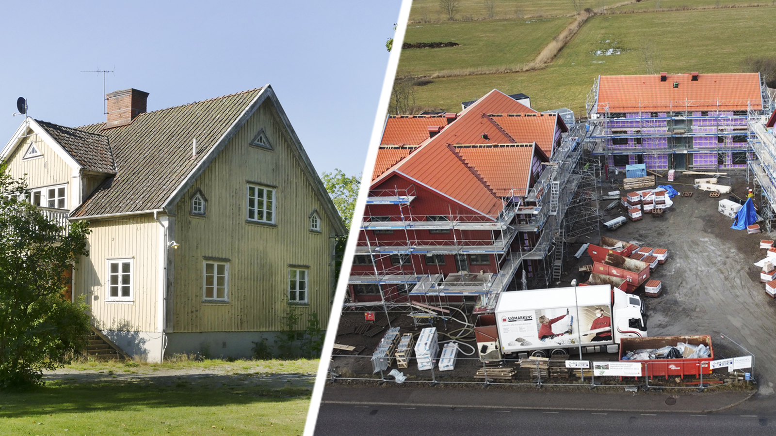 Svenska kyrkan rev prästgård - bygger lägenheter för äldre