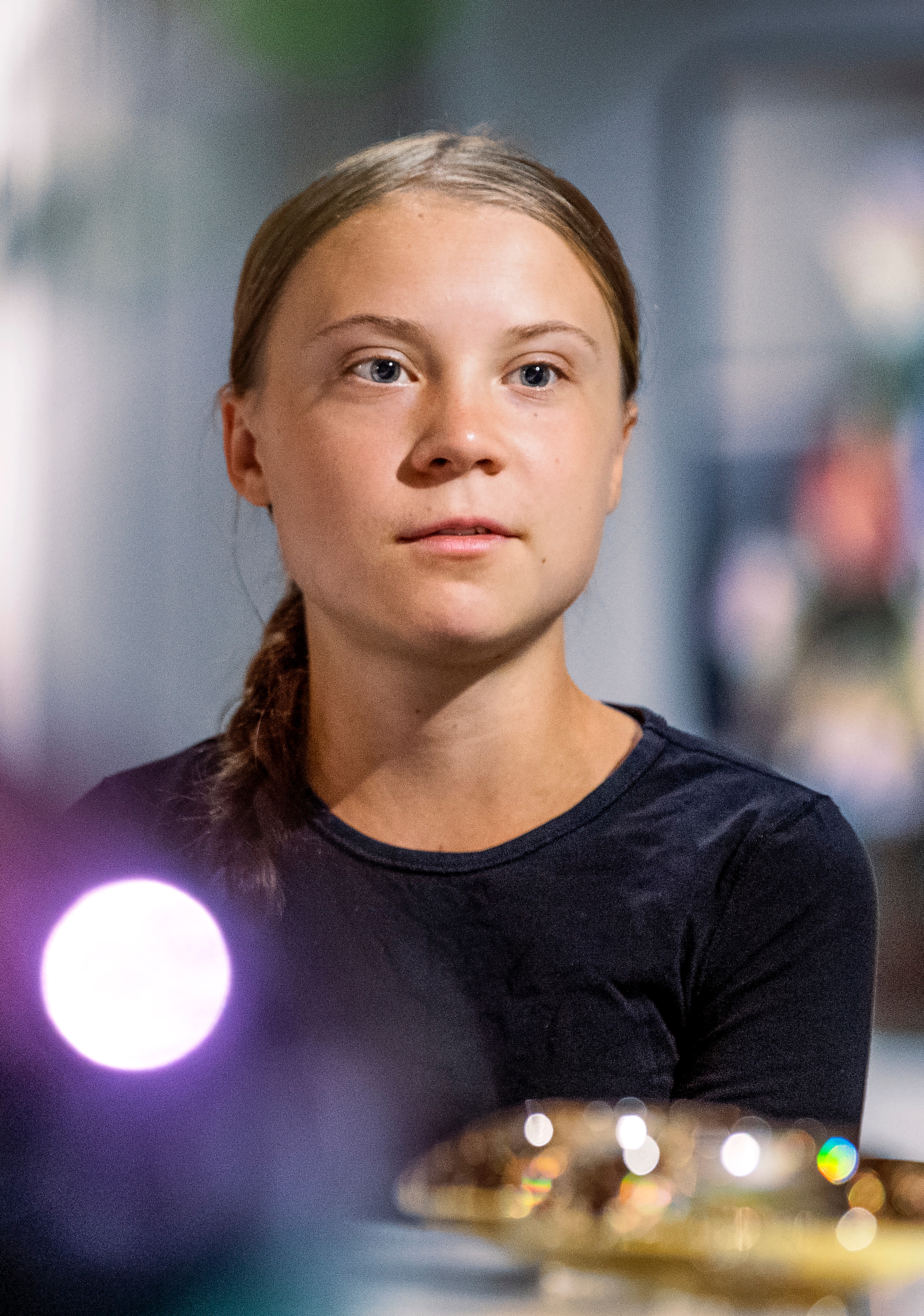 STOCKHOLM  20210622
Klimataktivisten Greta Thunberg i intervju med TT Nyhetsbyrån i samband med hennes medverkan i en kampanj som uppmanar personer att vaccinera sig till skydd mot Covid-19.
Foto: Claudio Bresciani / TT / Kod 10090