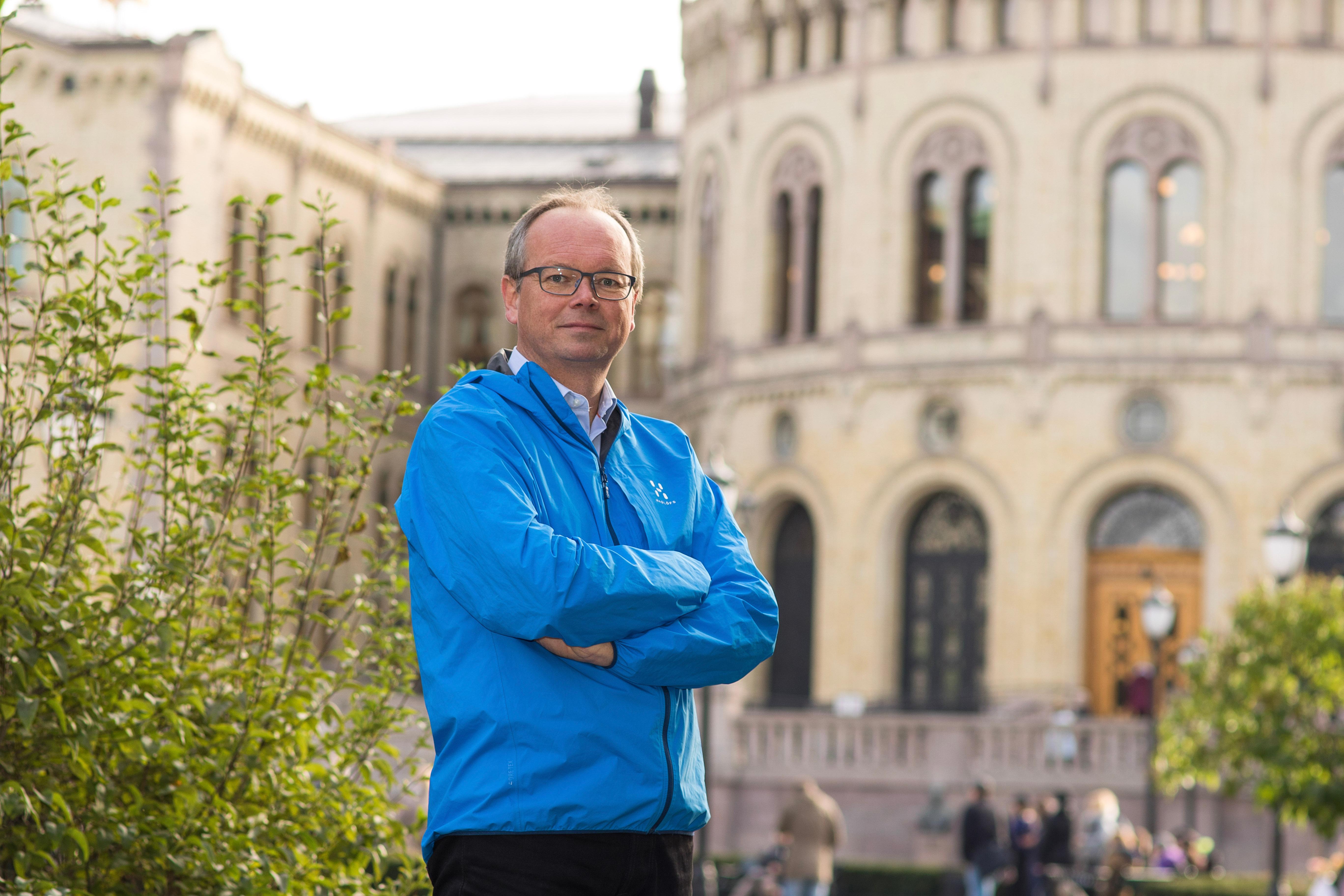 Dagfinn Svadberg Hatløy, forbundsleder Naturviterne foto: Torbjørn Hundere / Naturviterne