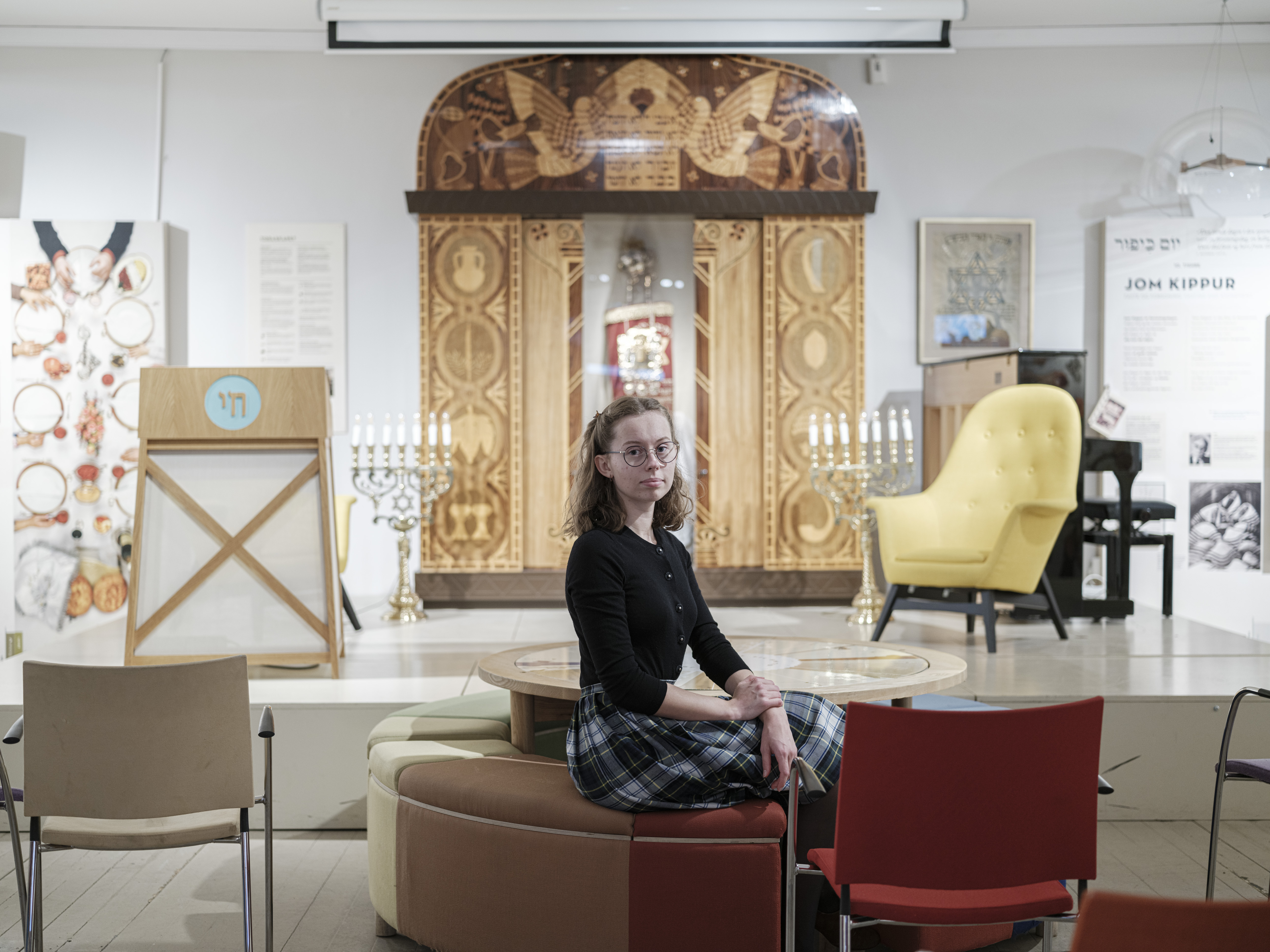 Historiker Elise Barring Berggren ved Jødisk museum i Oslo.